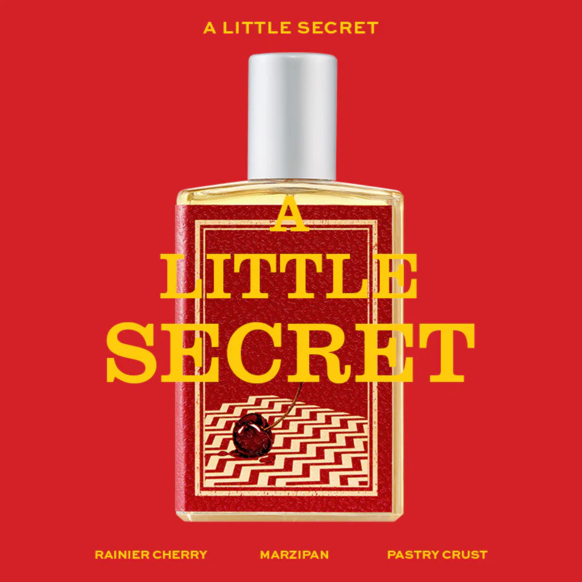 Alternate Image of A Little Secret EDP, perfume bottle red label and silver cap