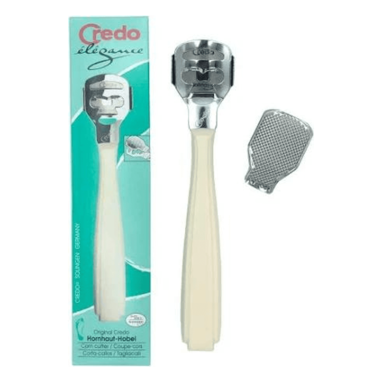 Primary Image of Classic Ivory Corn Cutter with Clip-on Rasp