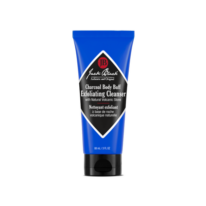 primary image of jack black charcoal body buff cleanser