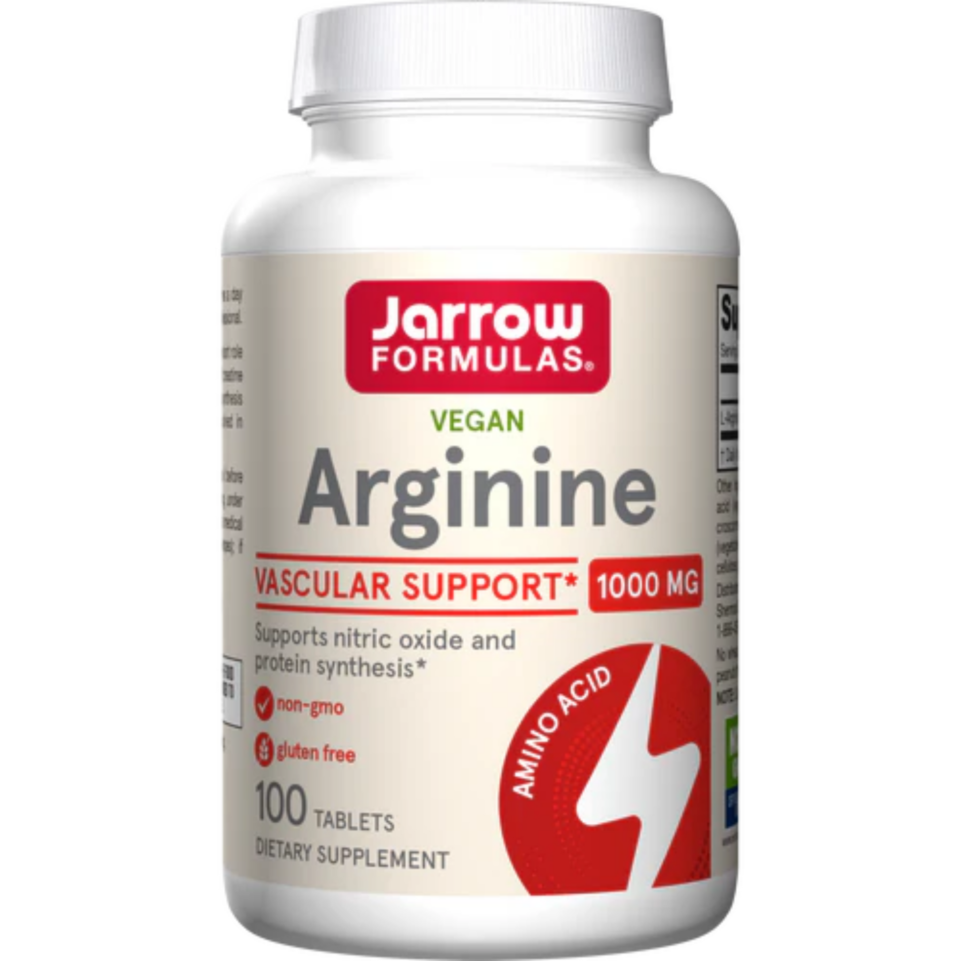 primary image of jarrow arginine 100ct 