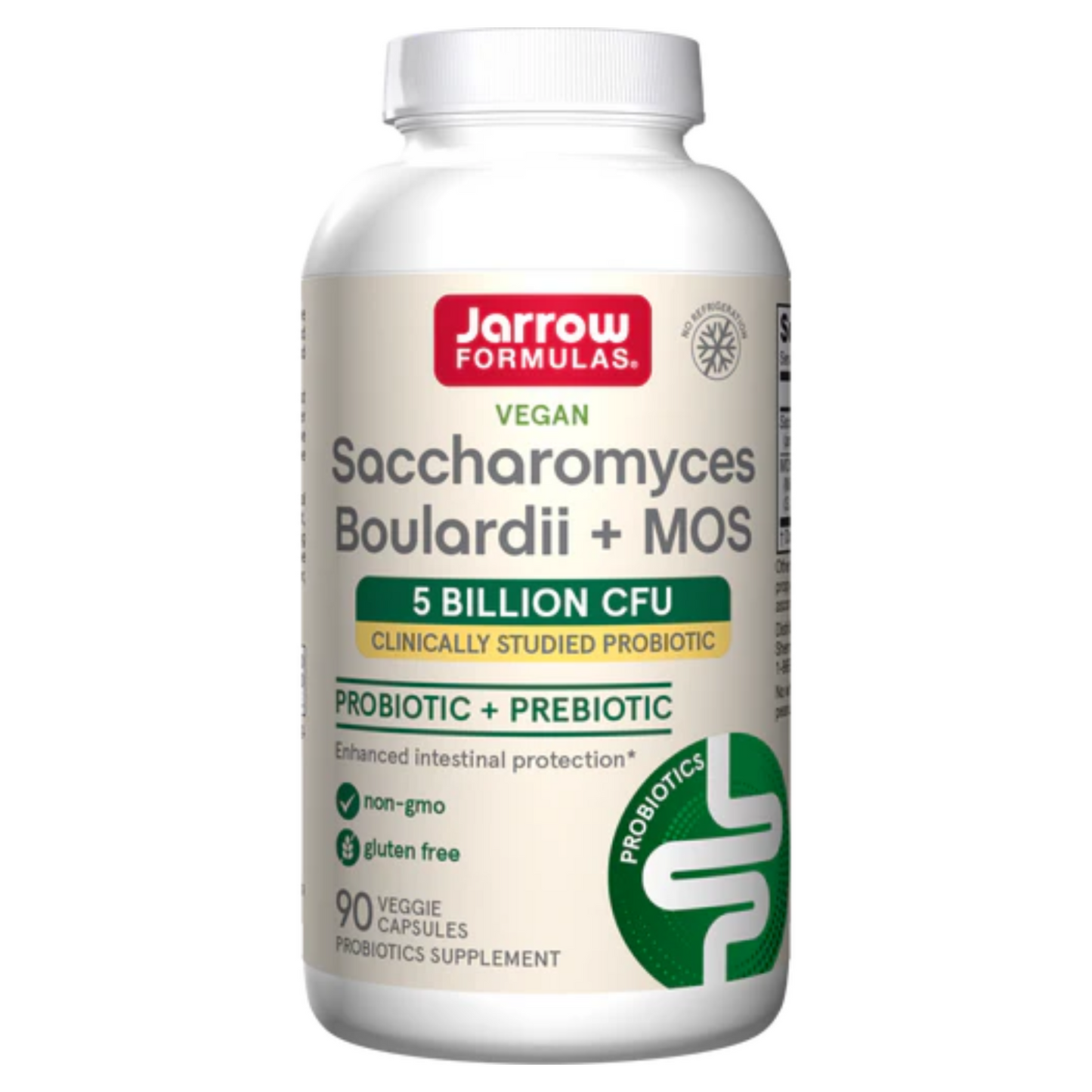 primary image of jarrow saccharomyces boulardii + mos 90ct