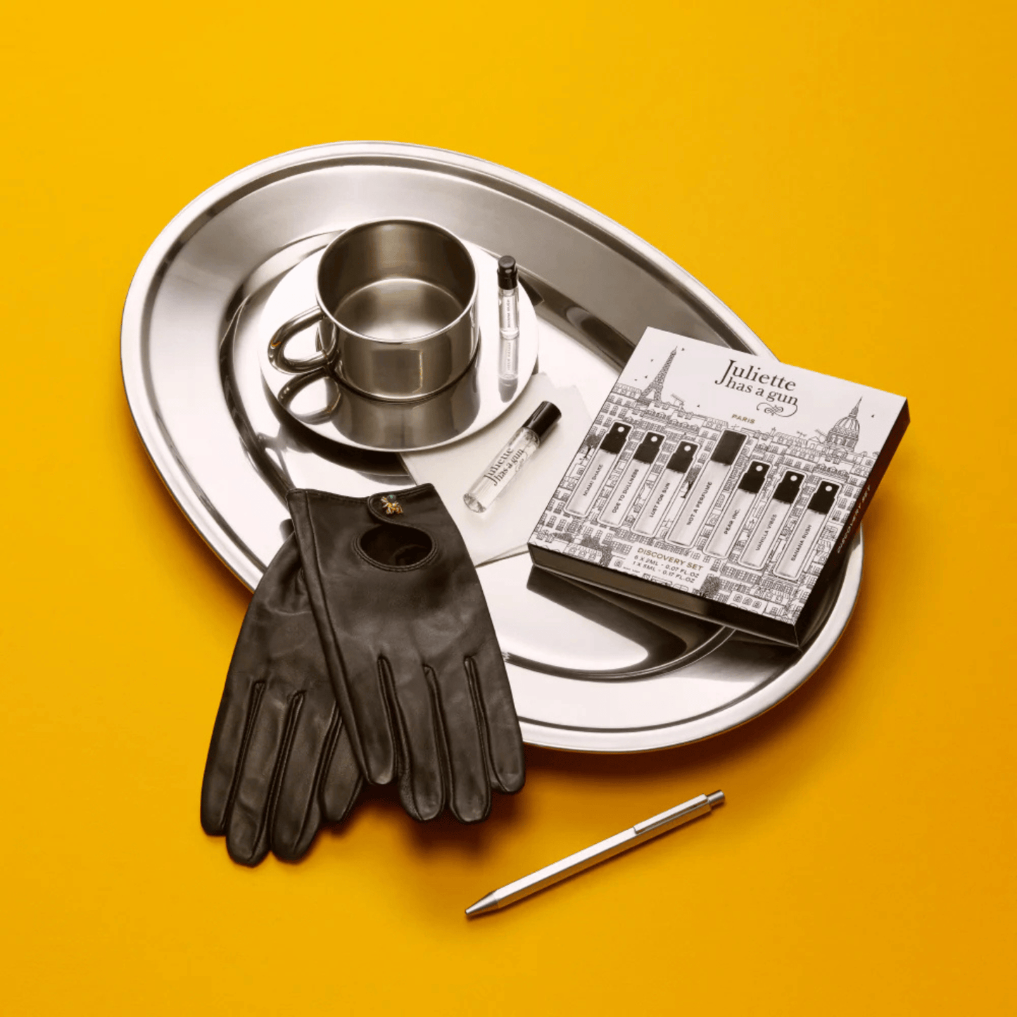 Alternate Image of Discovery Set with Banana Rush, black and white boxed perfume sample set