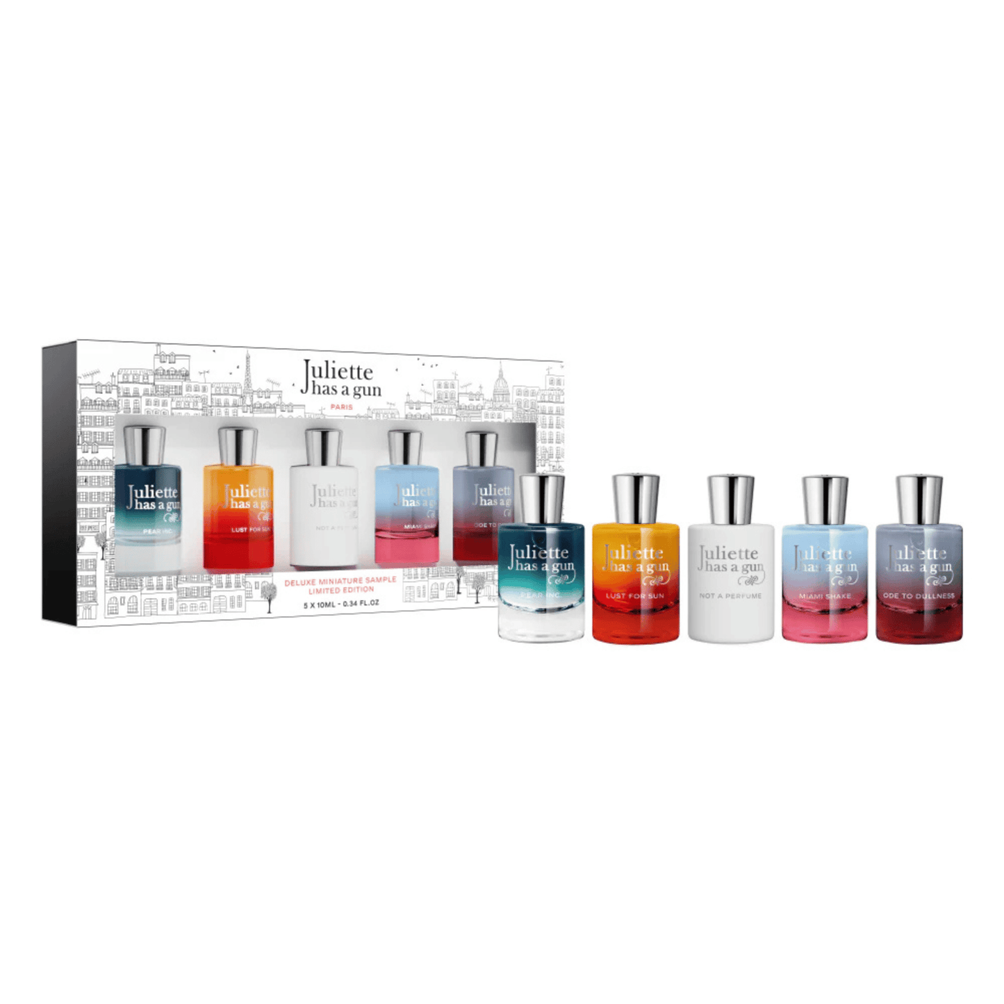 Alternate Image of Deluxe Miniature Set, 5 mini perfume bottles in box
