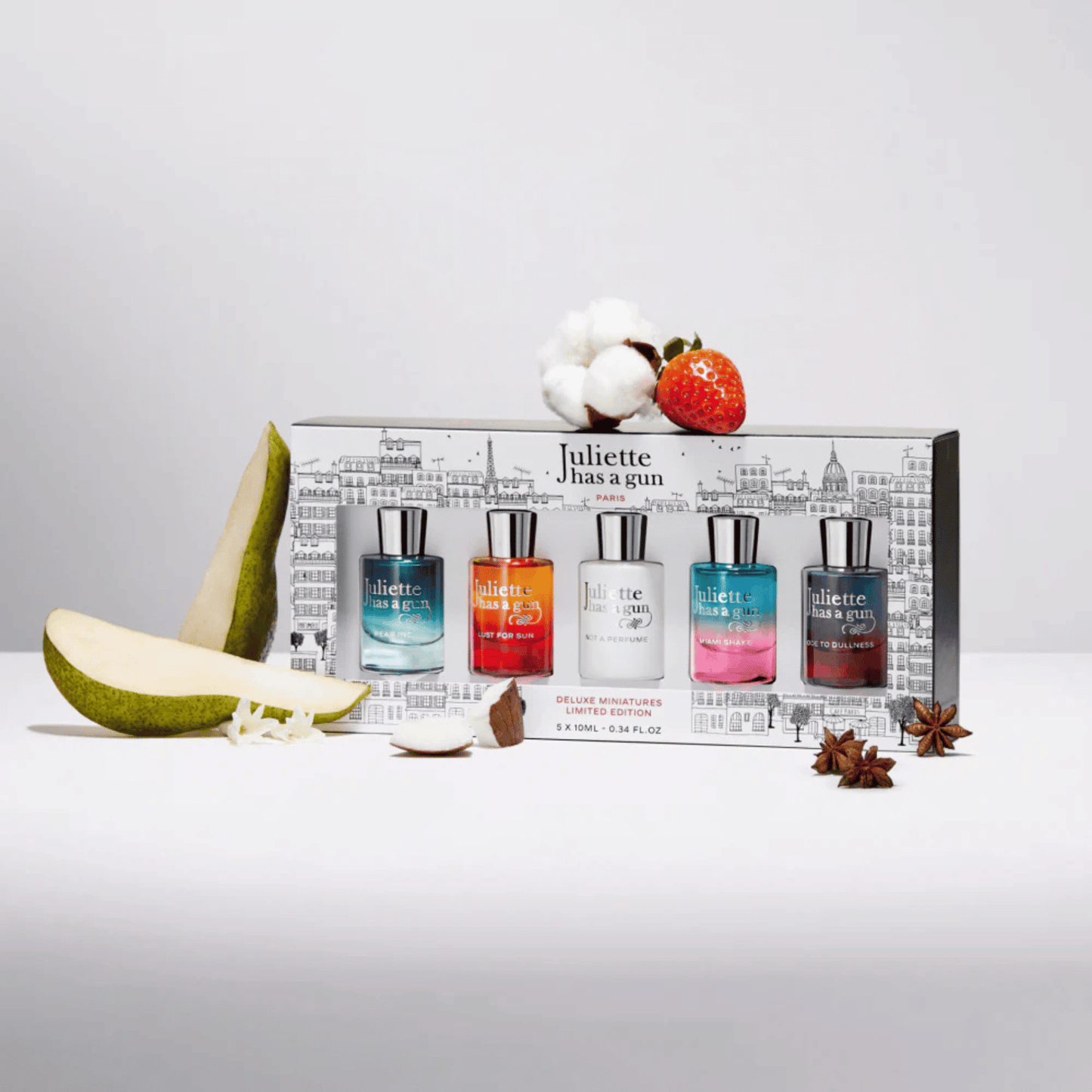 Alternate Image of Deluxe Miniature Set, 5 mini perfume bottles in box