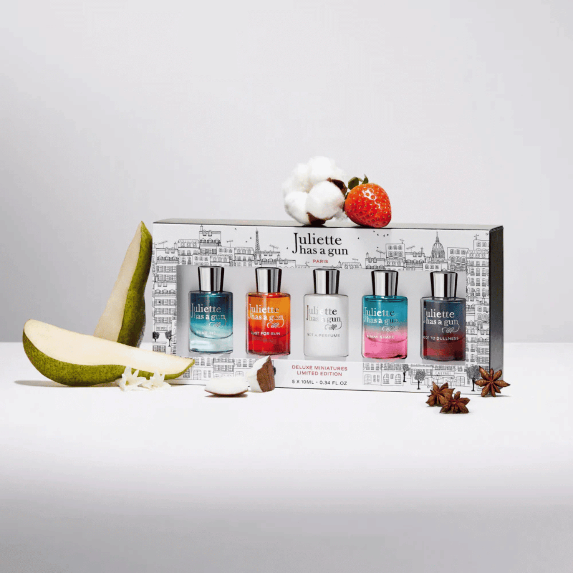 Alternate Image of Deluxe Miniature Set, 5 mini perfume bottles in box