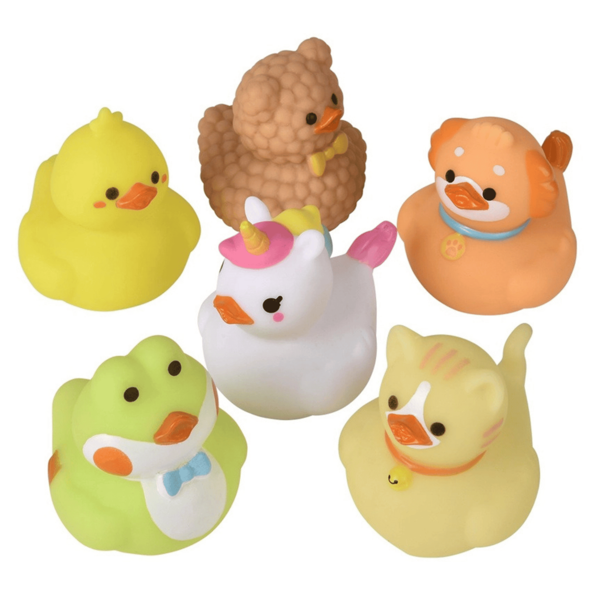 Primary Image of Kawaii Animal Rubber Duckies