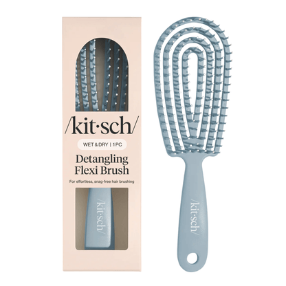 Primary Image of Haze Blue Detangling Flex Brush