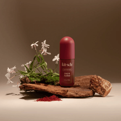 Alternate Image of Oak & Amber Hair Perfume, red mist bottle