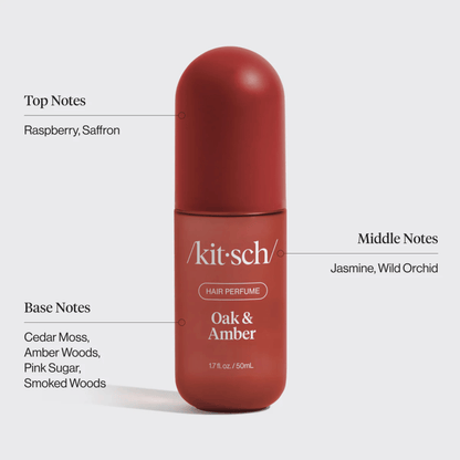 Alternate Image of Oak & Amber Hair Perfume, red mist bottle