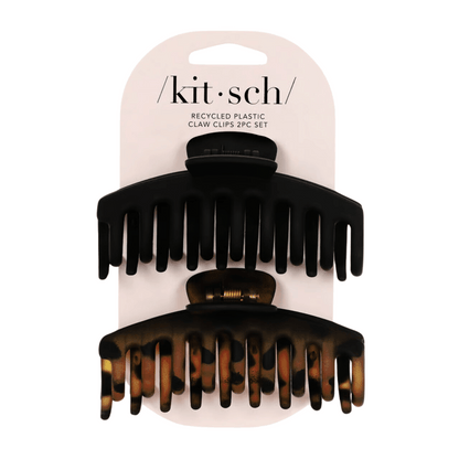 Primary Image of Recycled Plastic Oversized Claw Clips Set