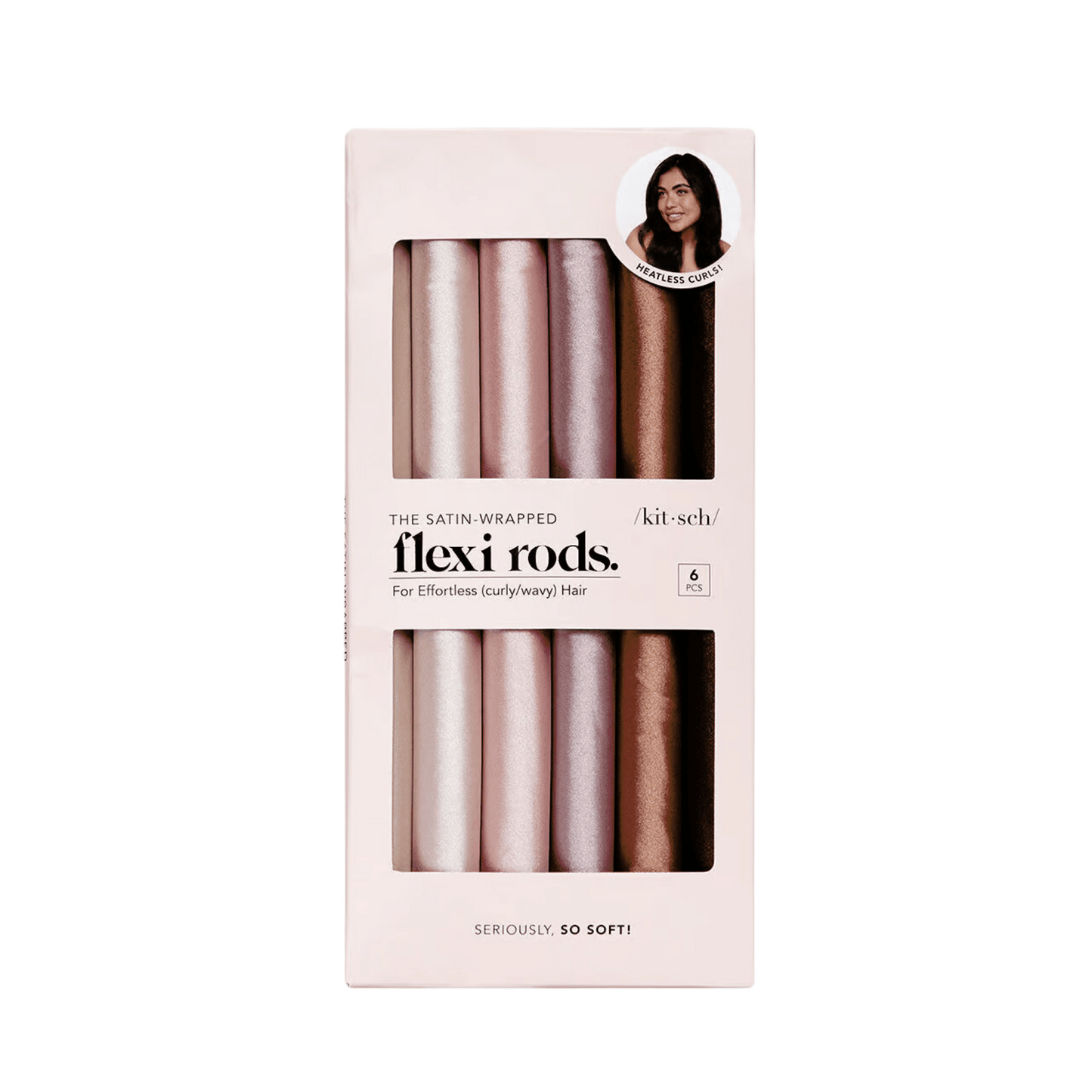Primary Image of Rosewood Satin-Wrapped Flexi Rods