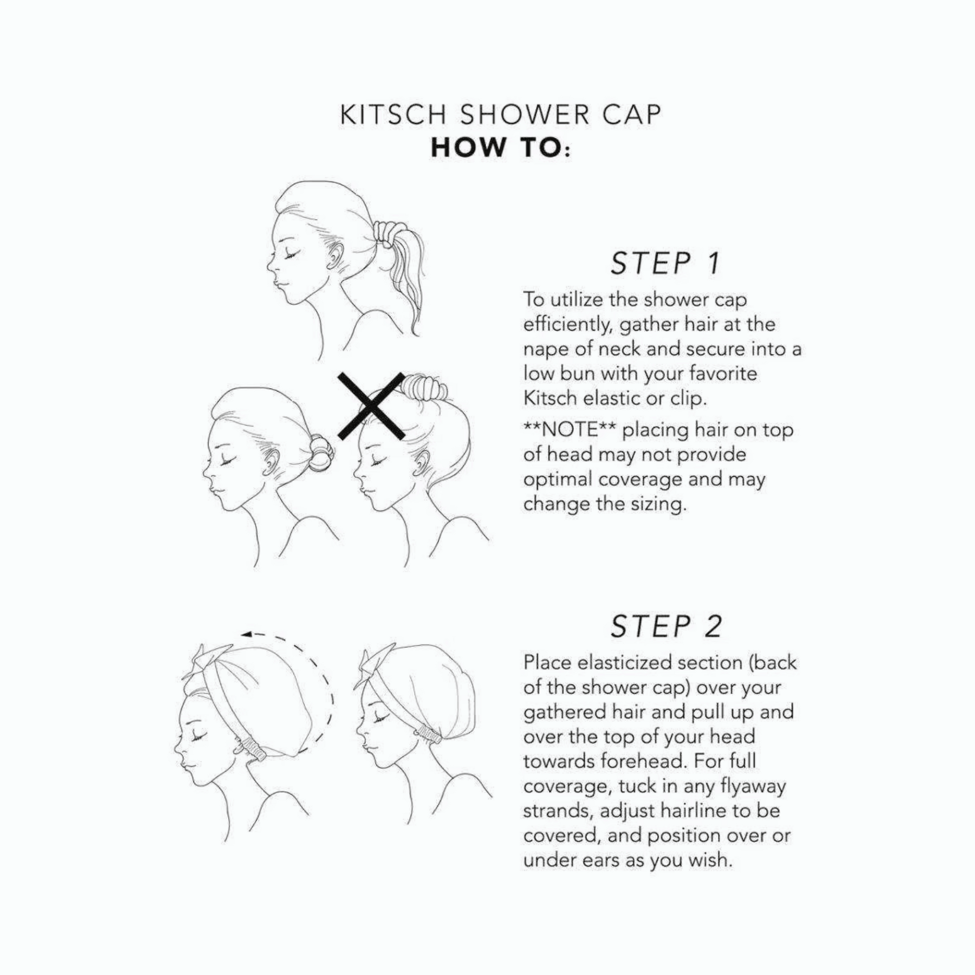 Alternate Image of  Shower Cap Stripes