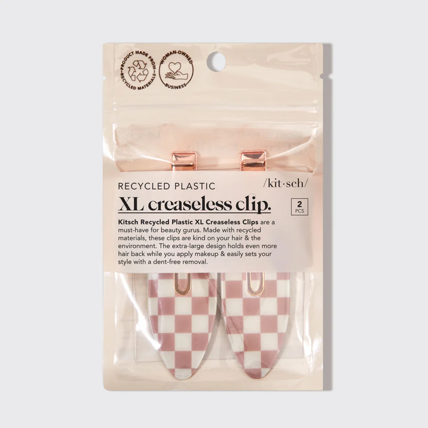 alternate image of kitsch xl creaseless clips 