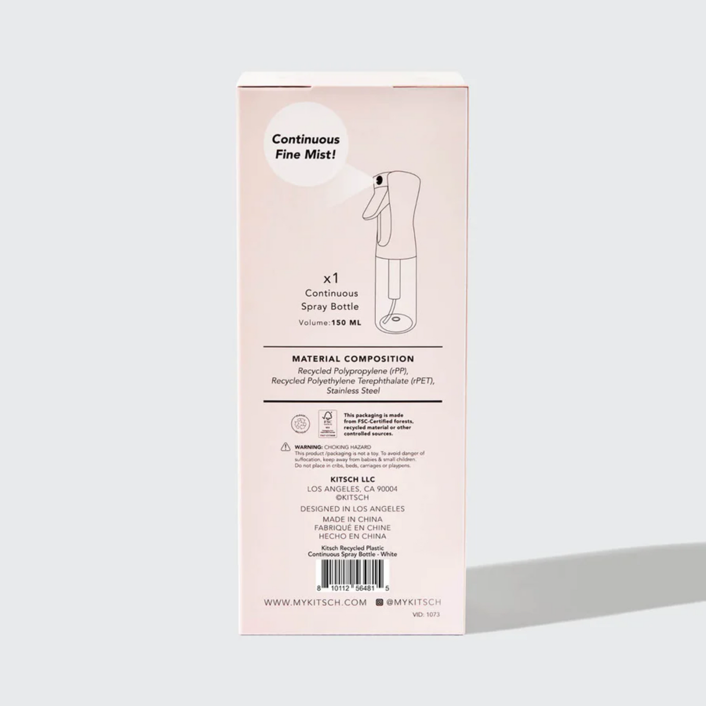 alternate image of kitsch continuous spray bottle