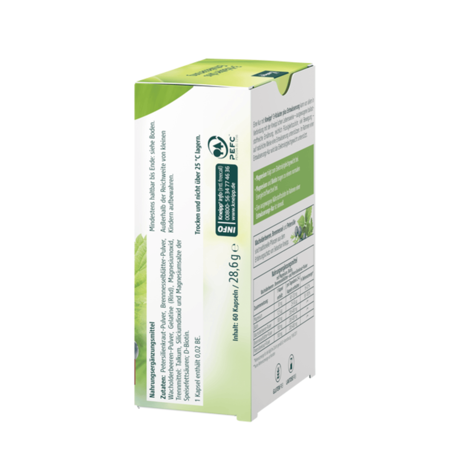 Alternate Image of 3 Herb Plus Detox (3-Kräuter Entwässerung), green and white supplement box