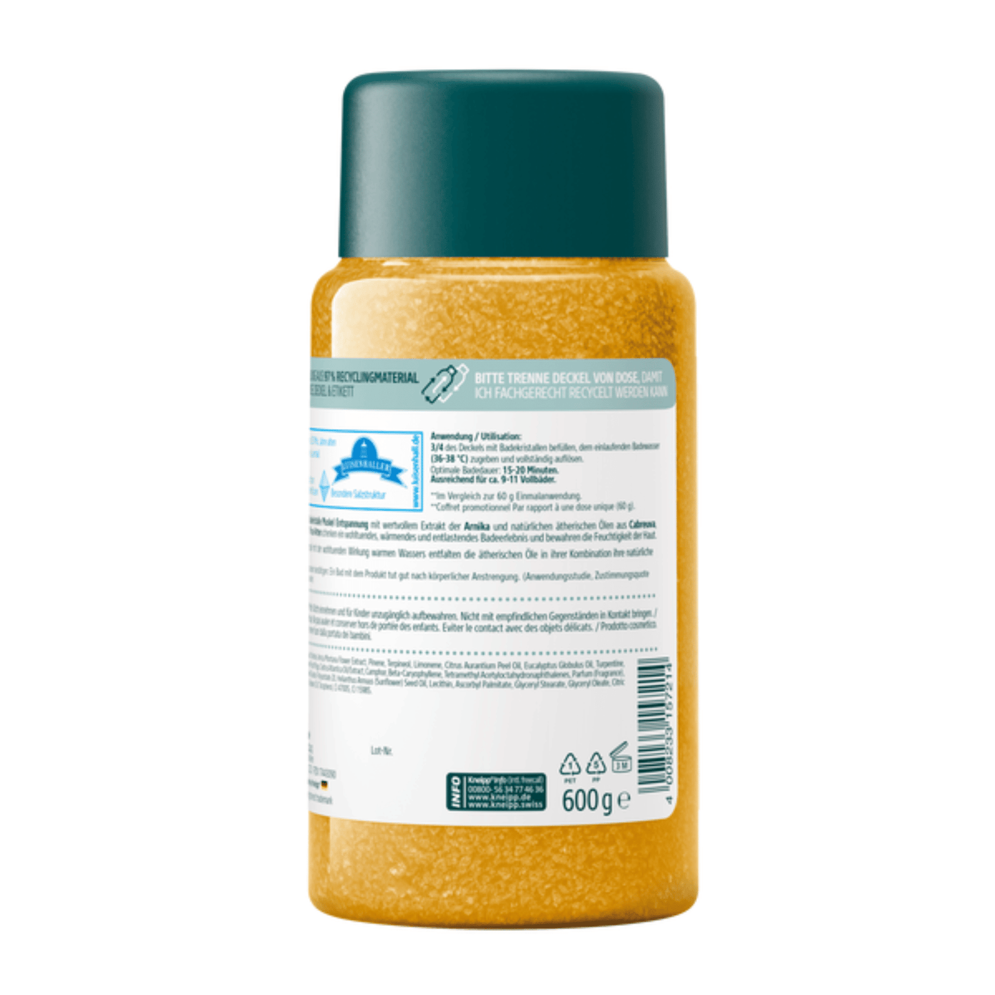 Alternate Image of Arnica Muscle Relaxation Bath Crystals