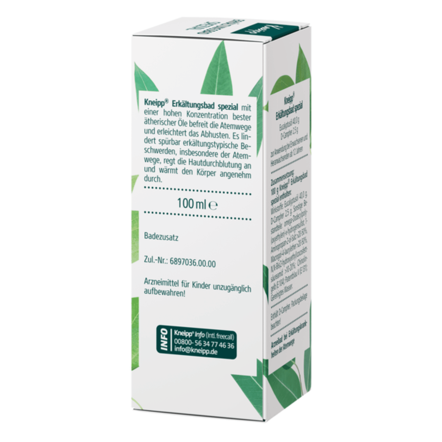 Alternate Image of Eucalyptus Cold Season Special Bath Oil