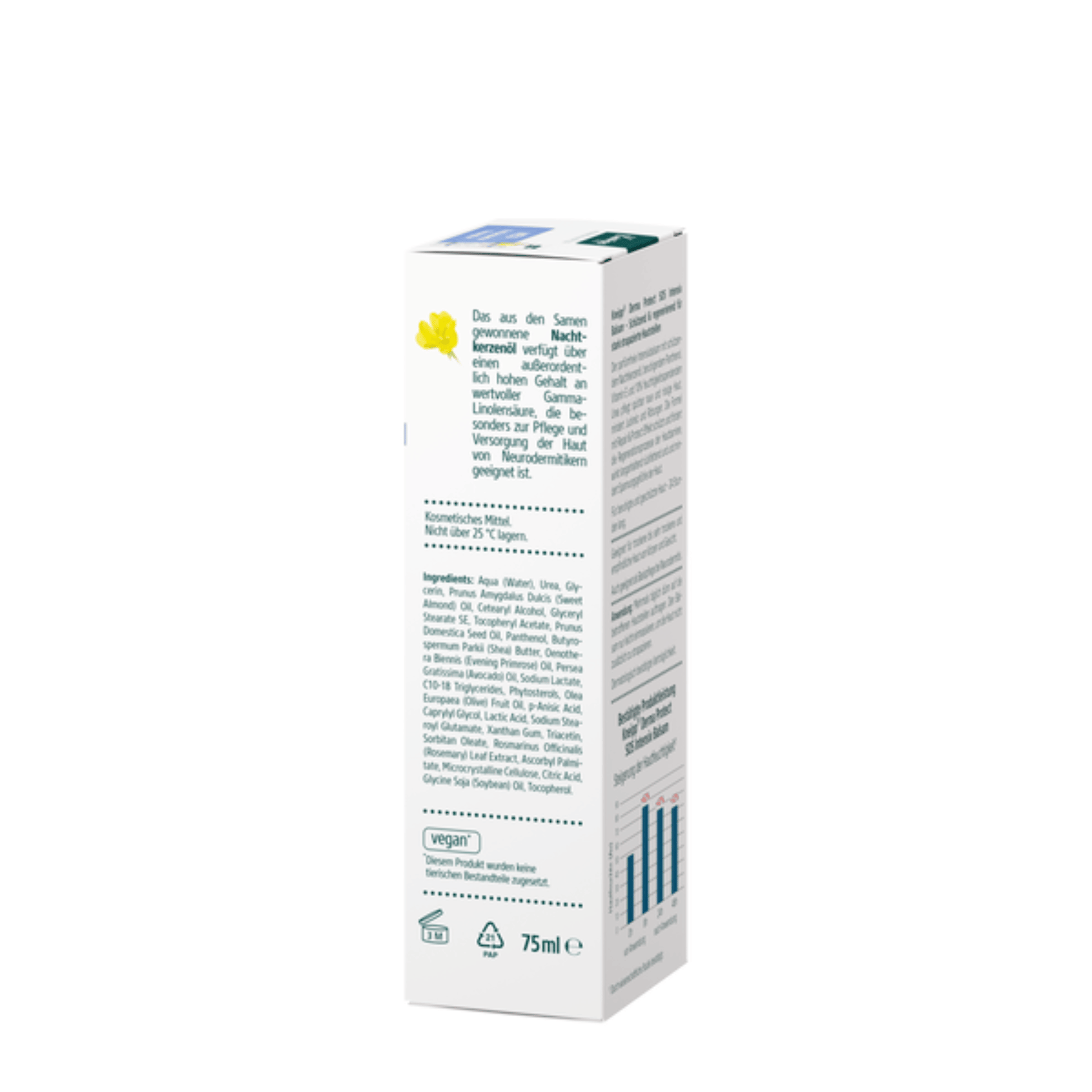 Alternate Image of Derma Protect 10% Urea SOS Intensive Balm, lotion tube  box with German writing