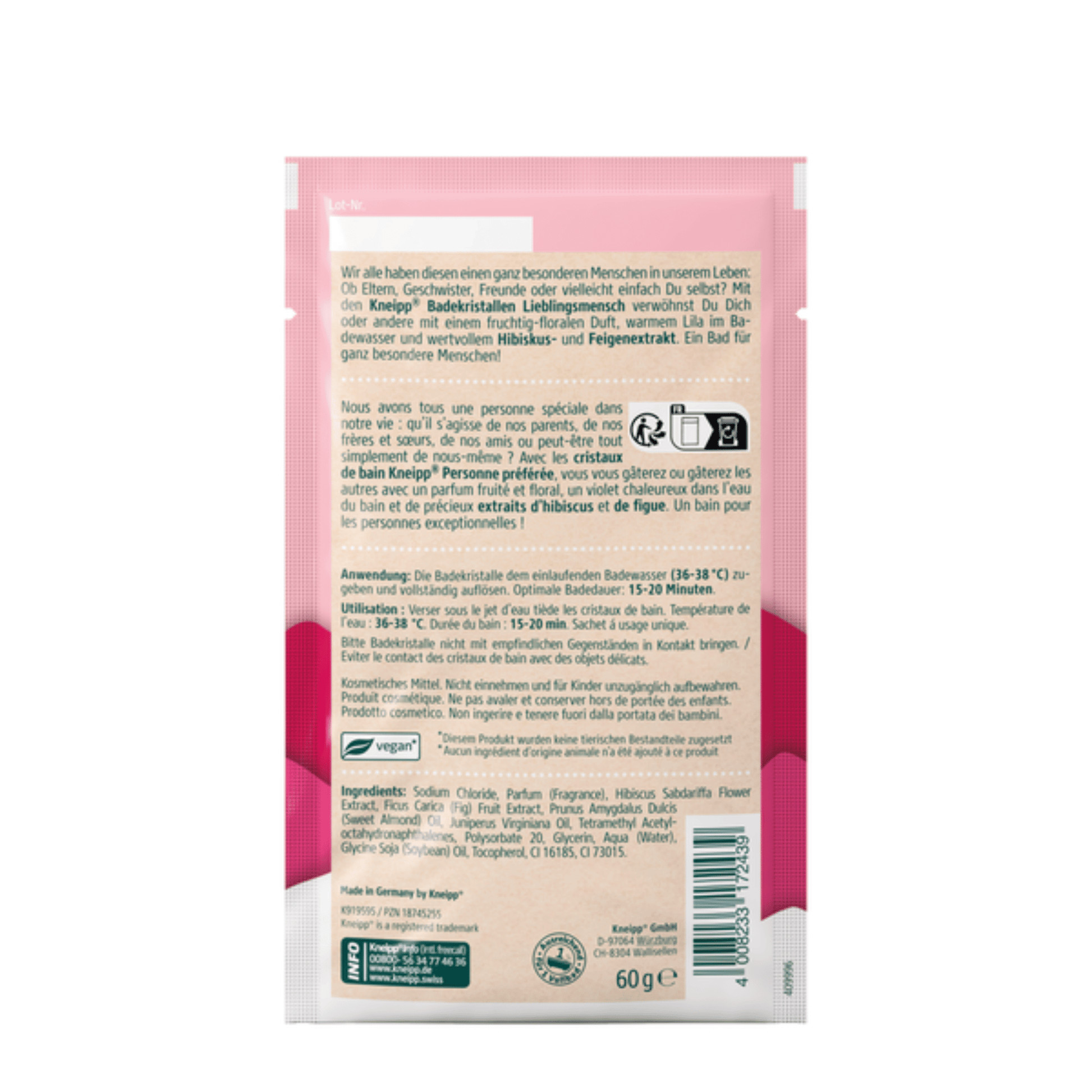 Alternate Image of Favorite Person Bath Crystals Sachet