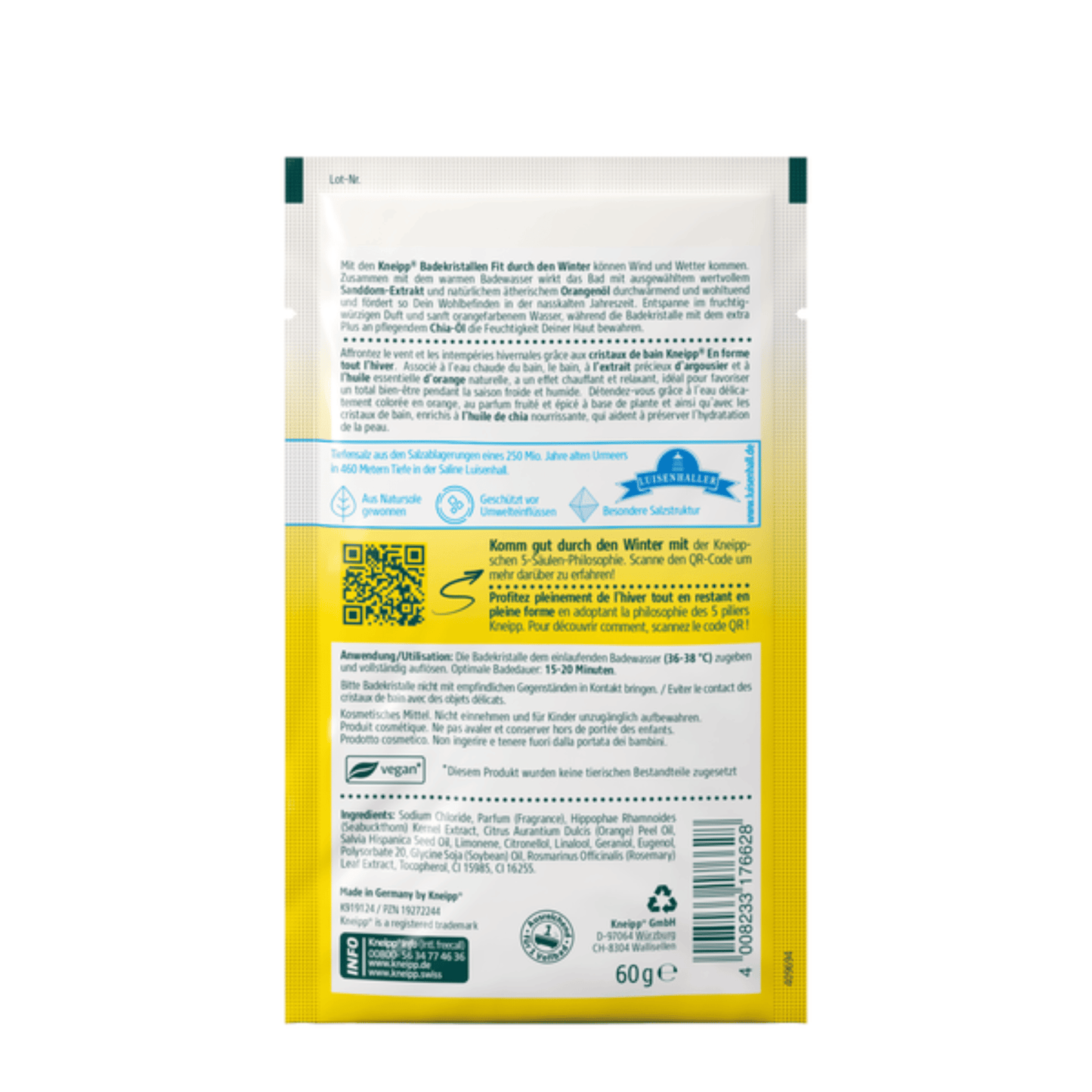 Alternate Image of Fit Through The Winter Bath Crystals Sachet