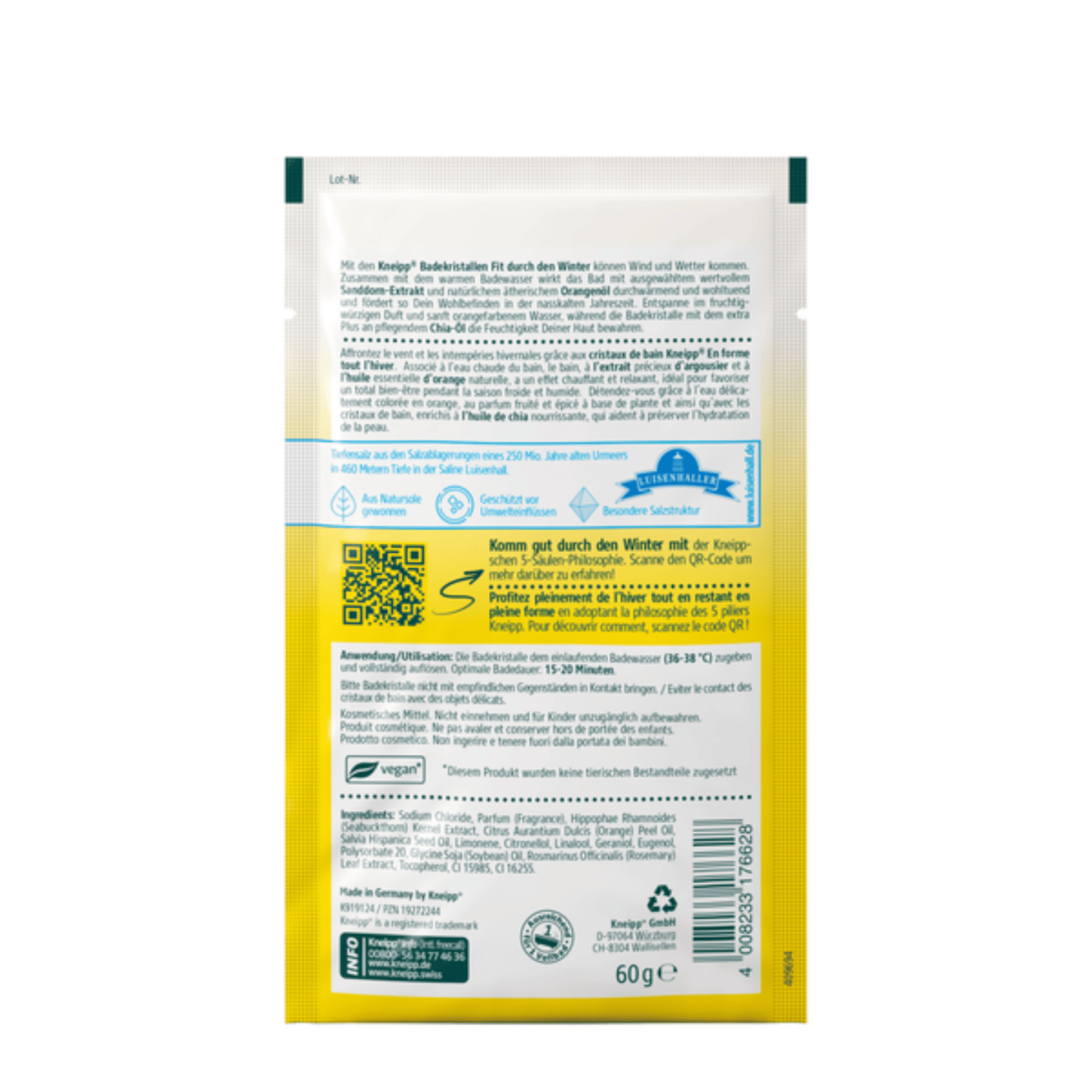 Alternate Image of Fit Through The Winter Bath Crystals Sachet
