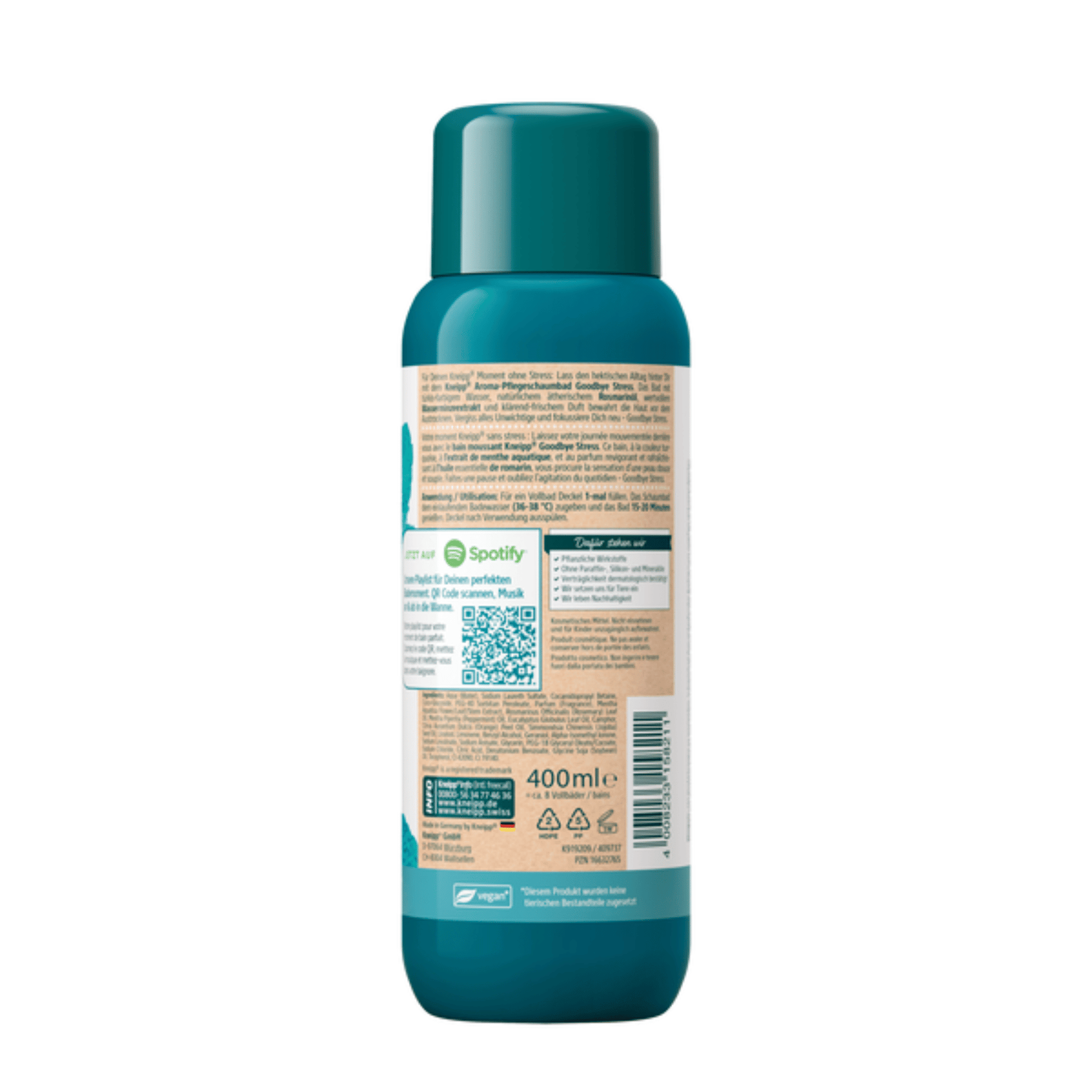 Alternate Image of Water Mint & Rosemary Goodbye Stress Aroma Care Bubble Bath