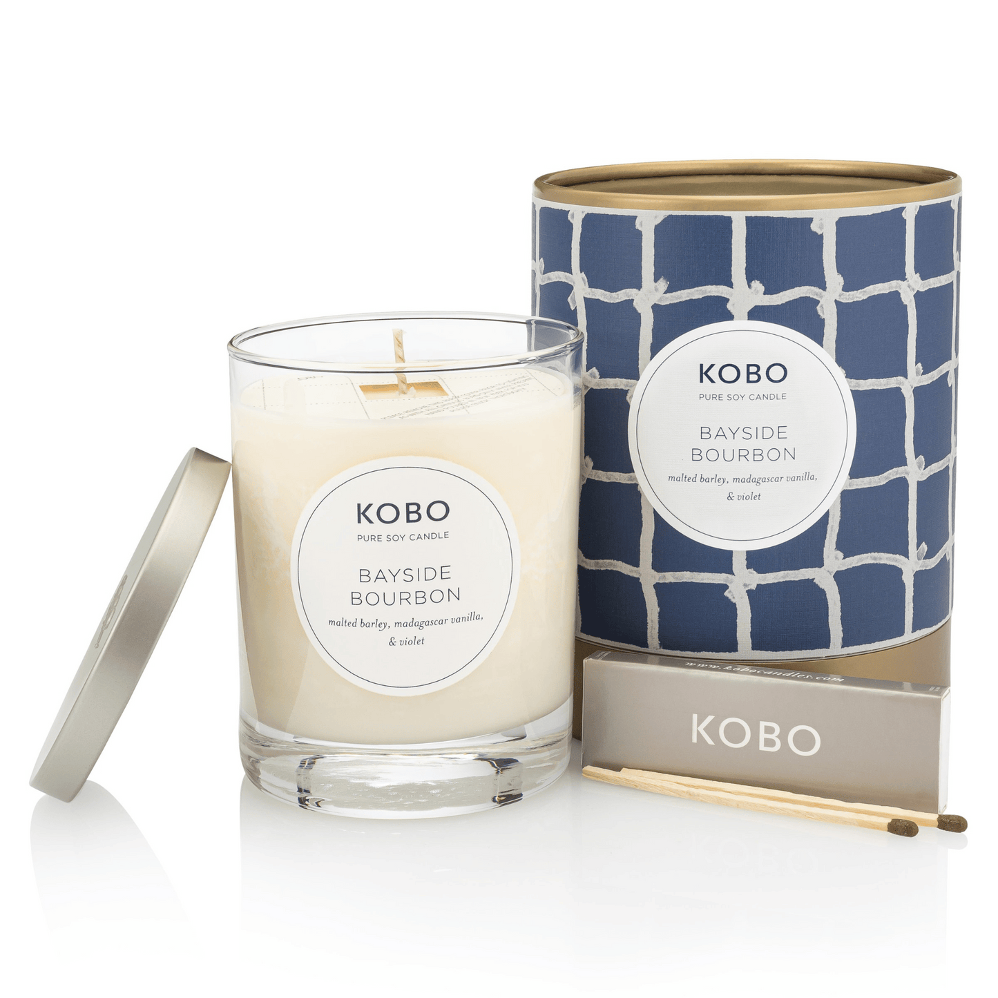 Primary Image of Bayside Bourbon Coastal Candle