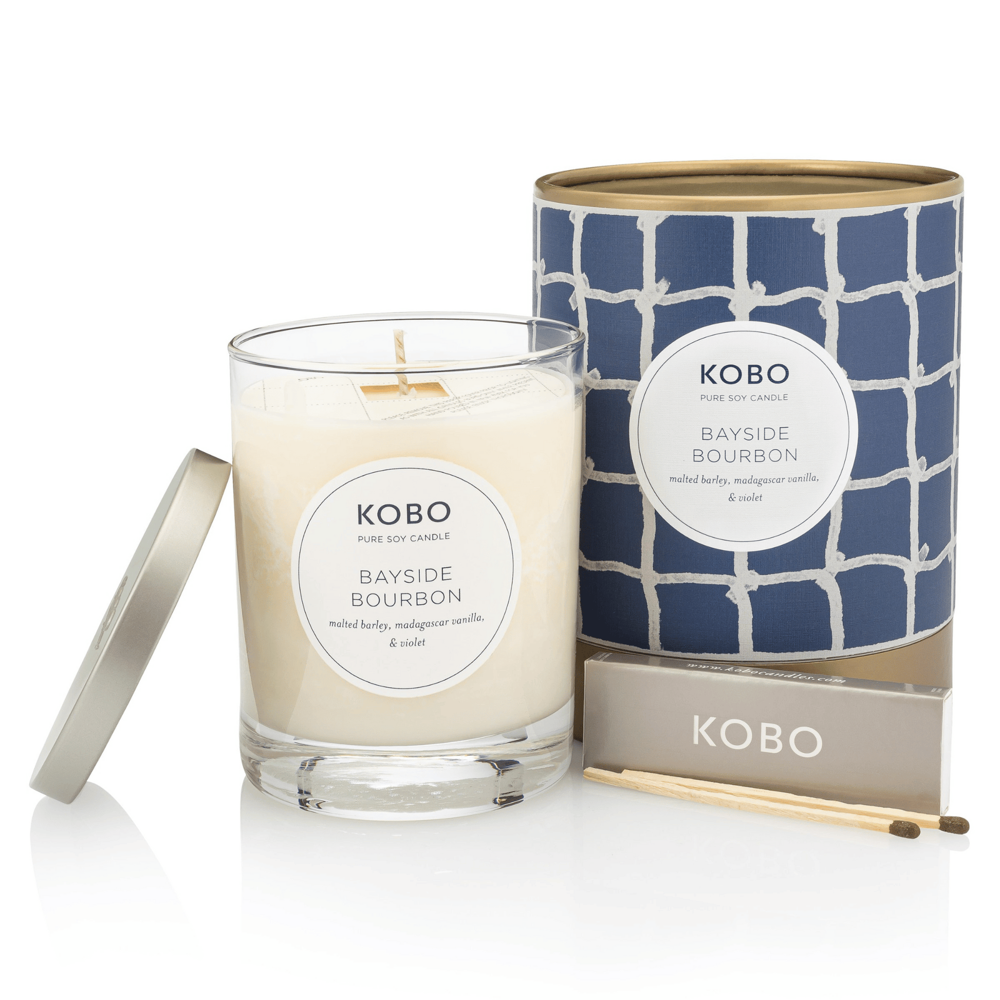 Primary Image of Bayside Bourbon Coastal Candle