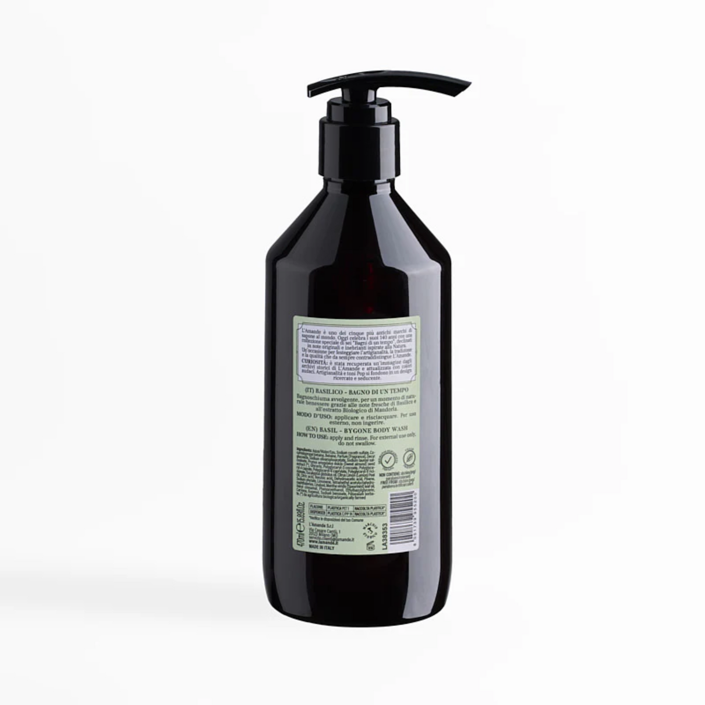 alternate image of l'amande basilico shower gel