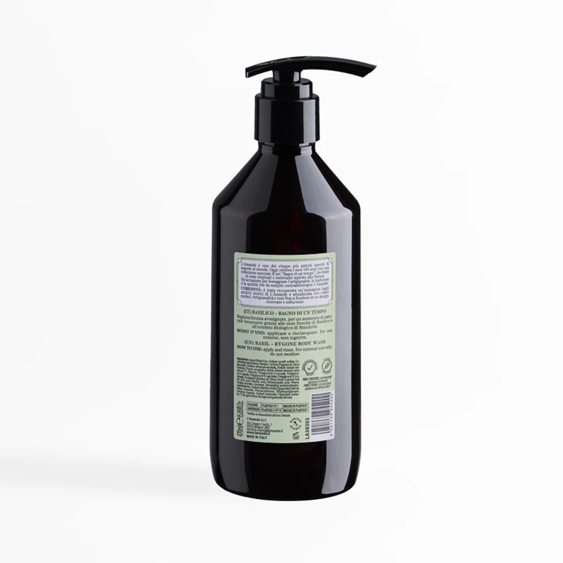 alternate image of l'amande basilico shower gel