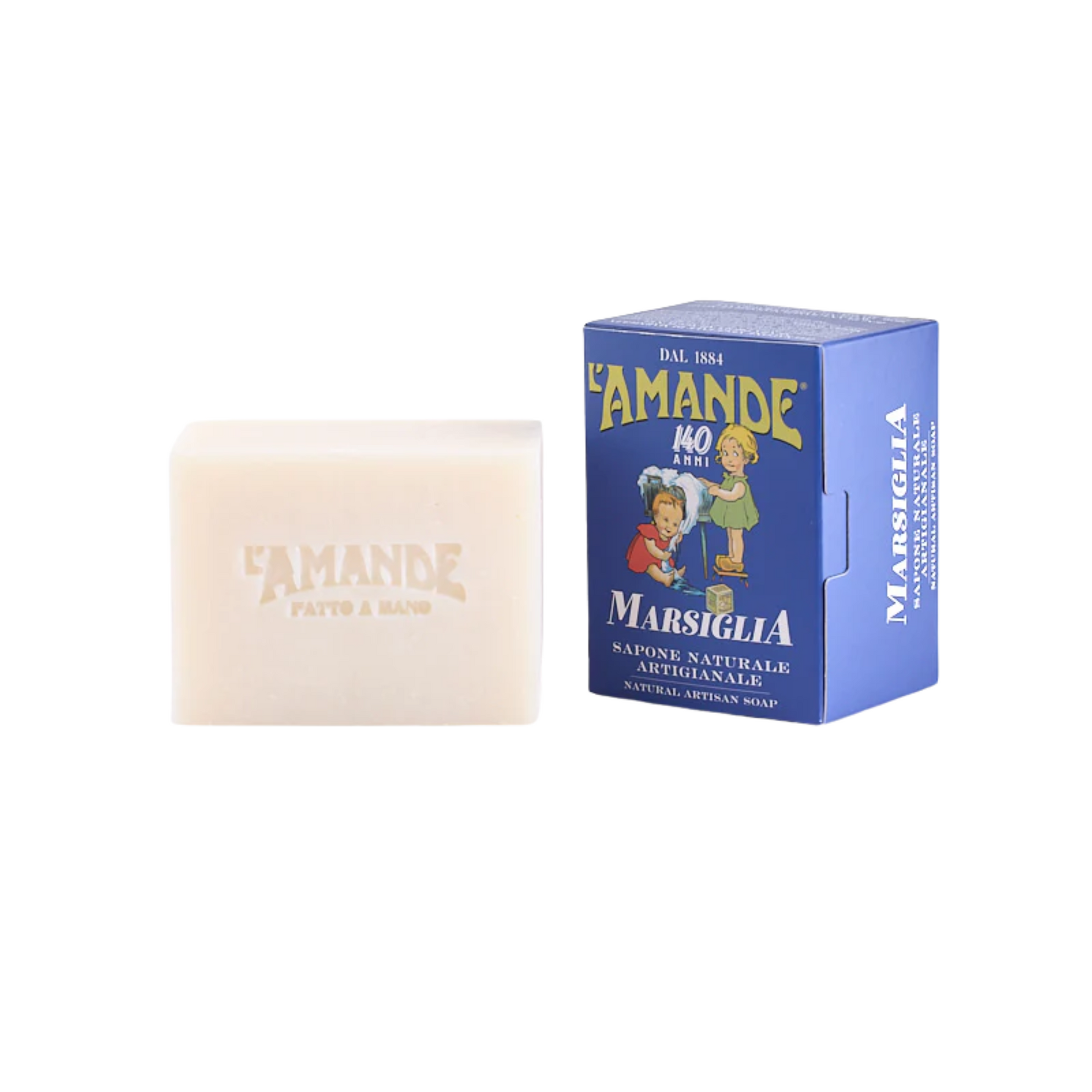 Primary Image of Marsiglia (Marseille) Natural Artisanal Soap (300 g)