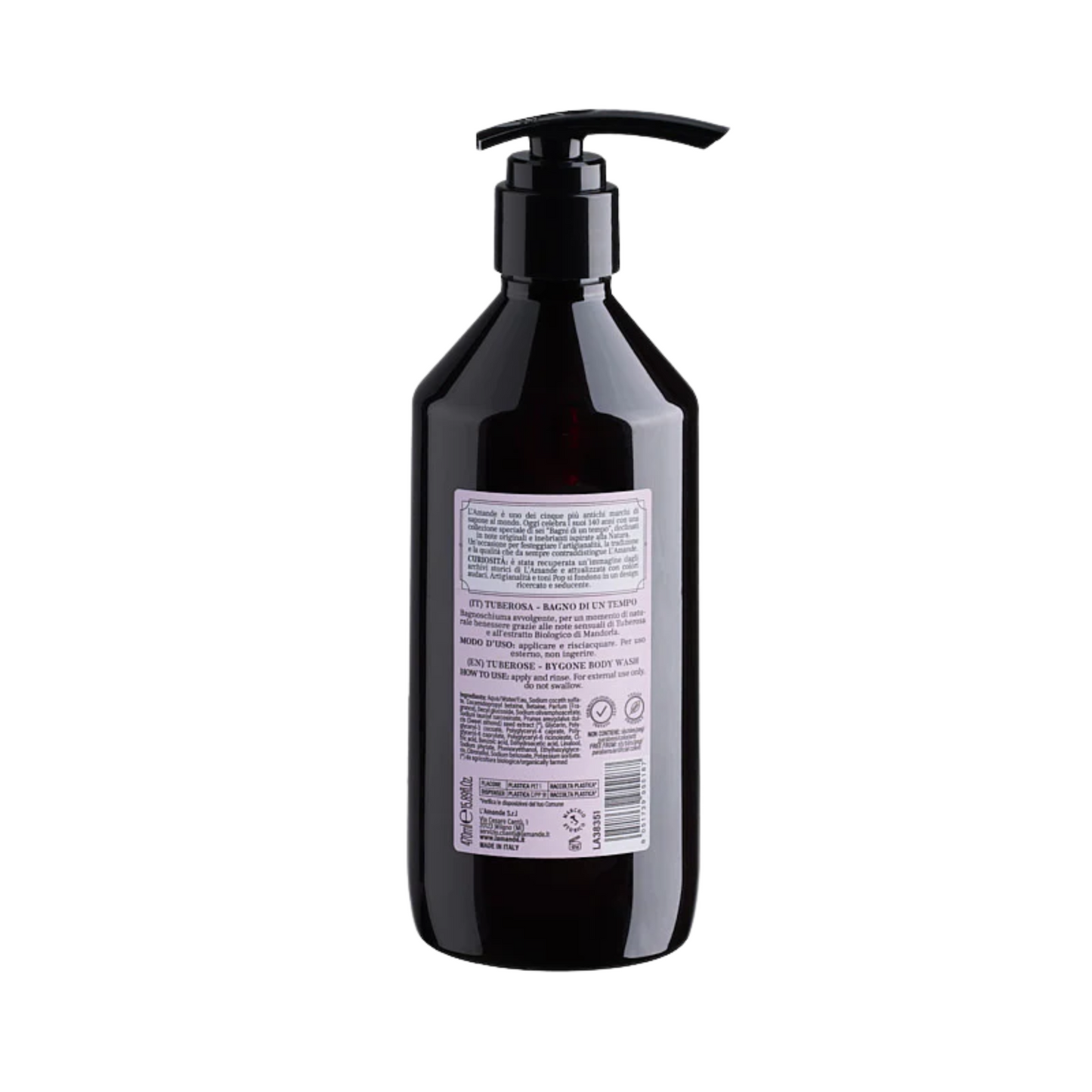 alternate image of l'amande tuberosa shower gel