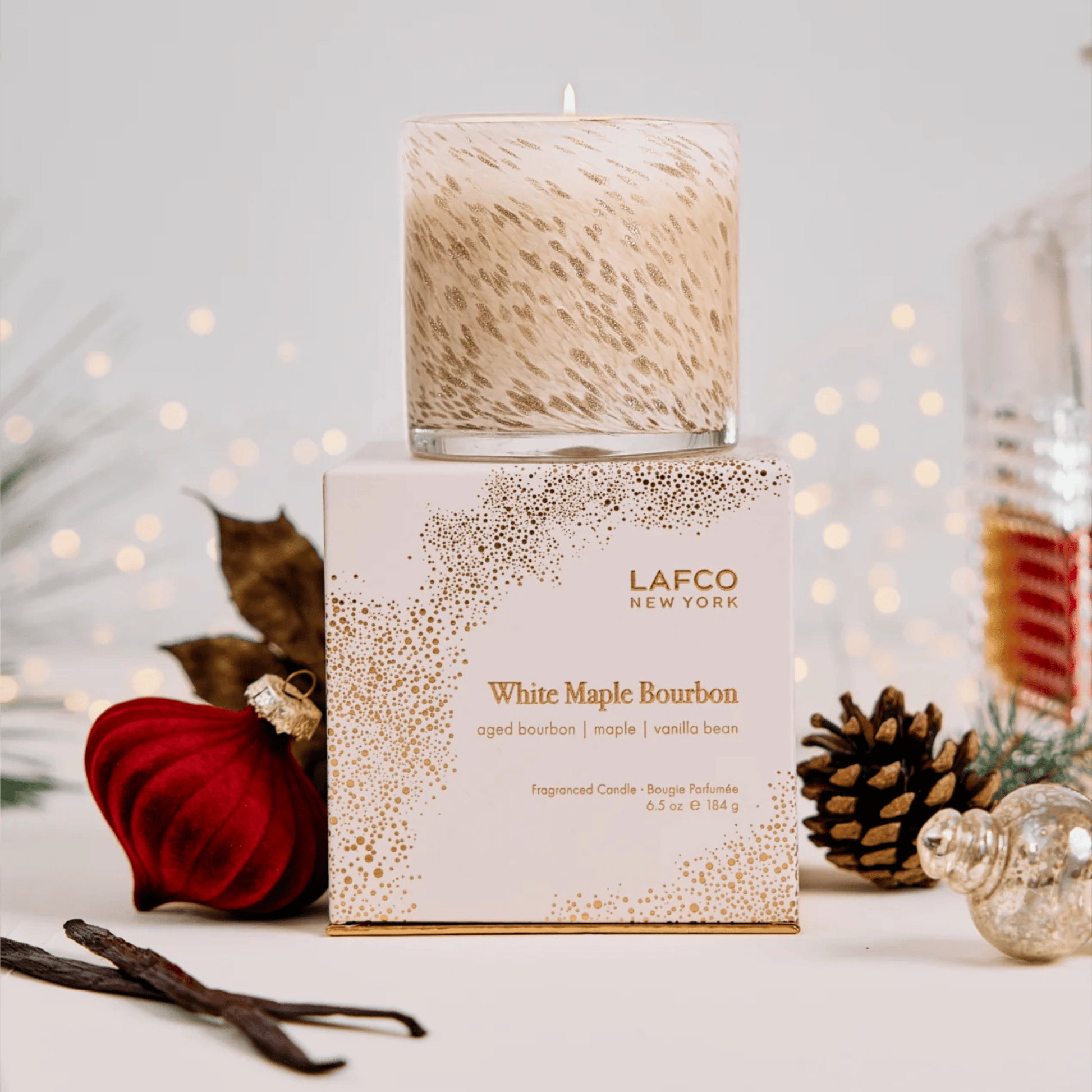 Alternate Image of White Maple Bourbon Candle
