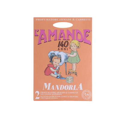 L'Amande Almond Perfumed Sachets for Drawers & Closets (2 count) #10089368
