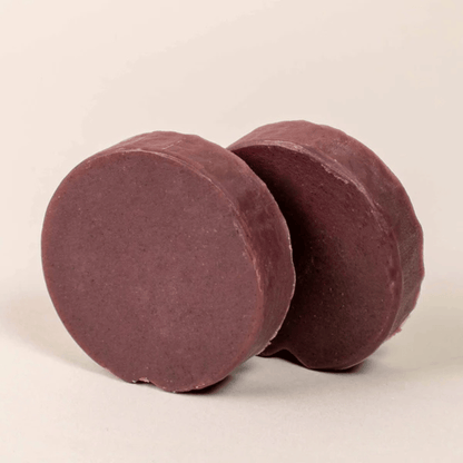 Alternate Image of Mediterranean Fig Shave Soap, 2 dark purple soap bars