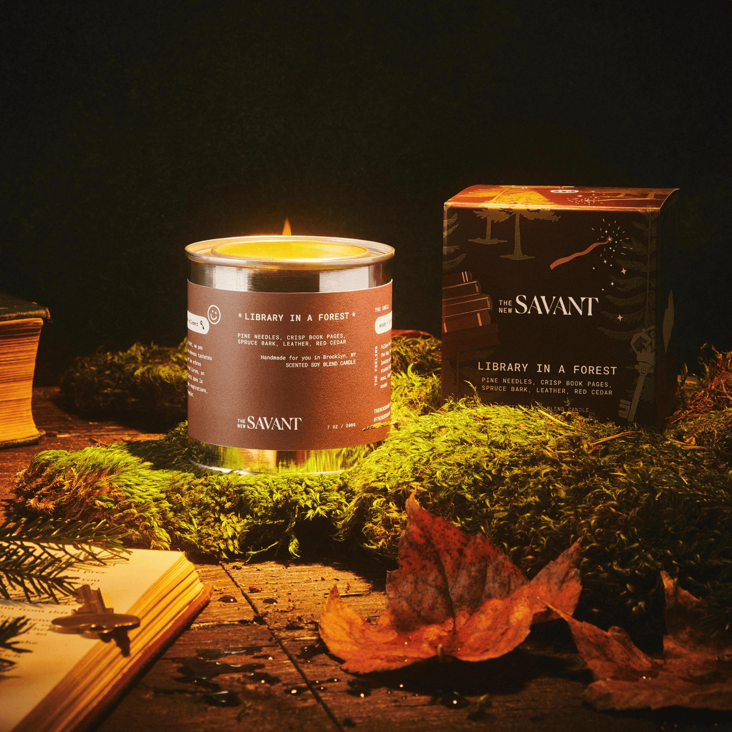 Alternate Image of Candle - Library In A Forest