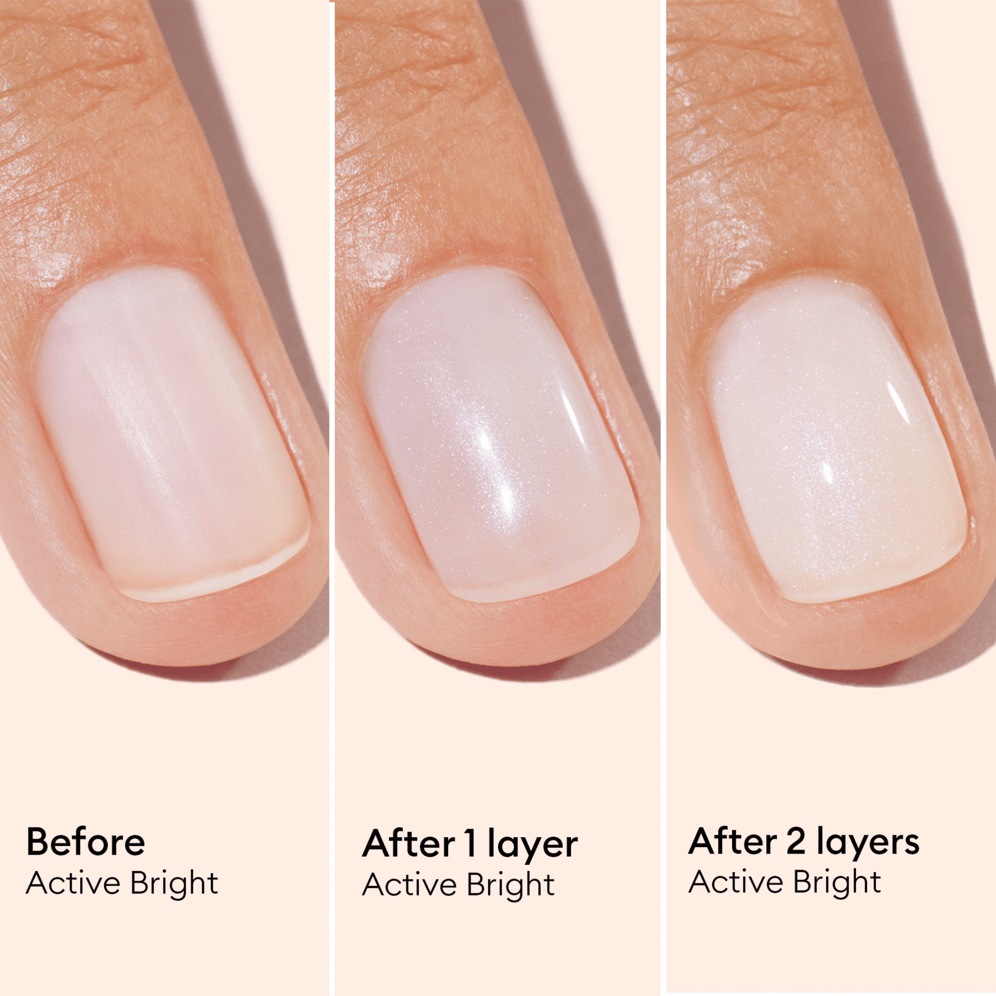 Alternate Image of Active Bright, light off white nail polish