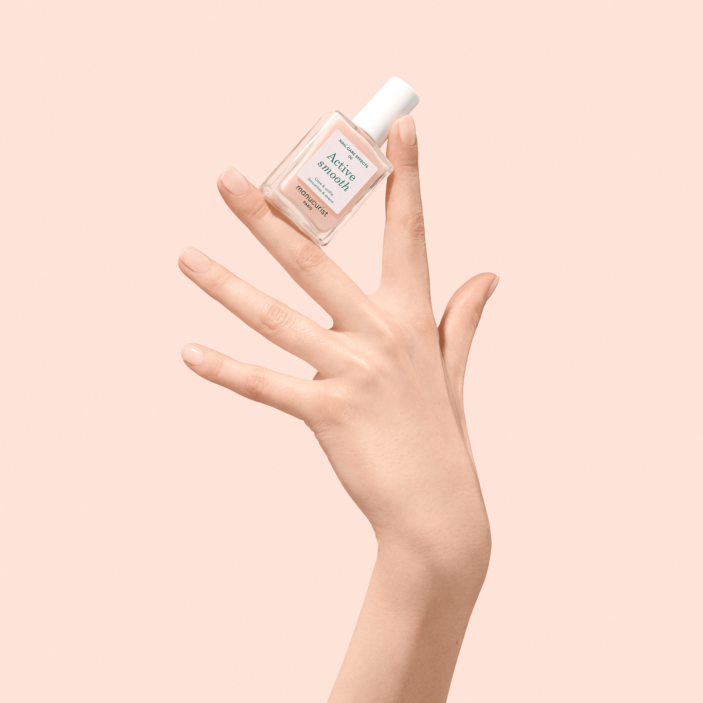 Alternate Image of Active Smooth 00, light nude nail polish bottle model