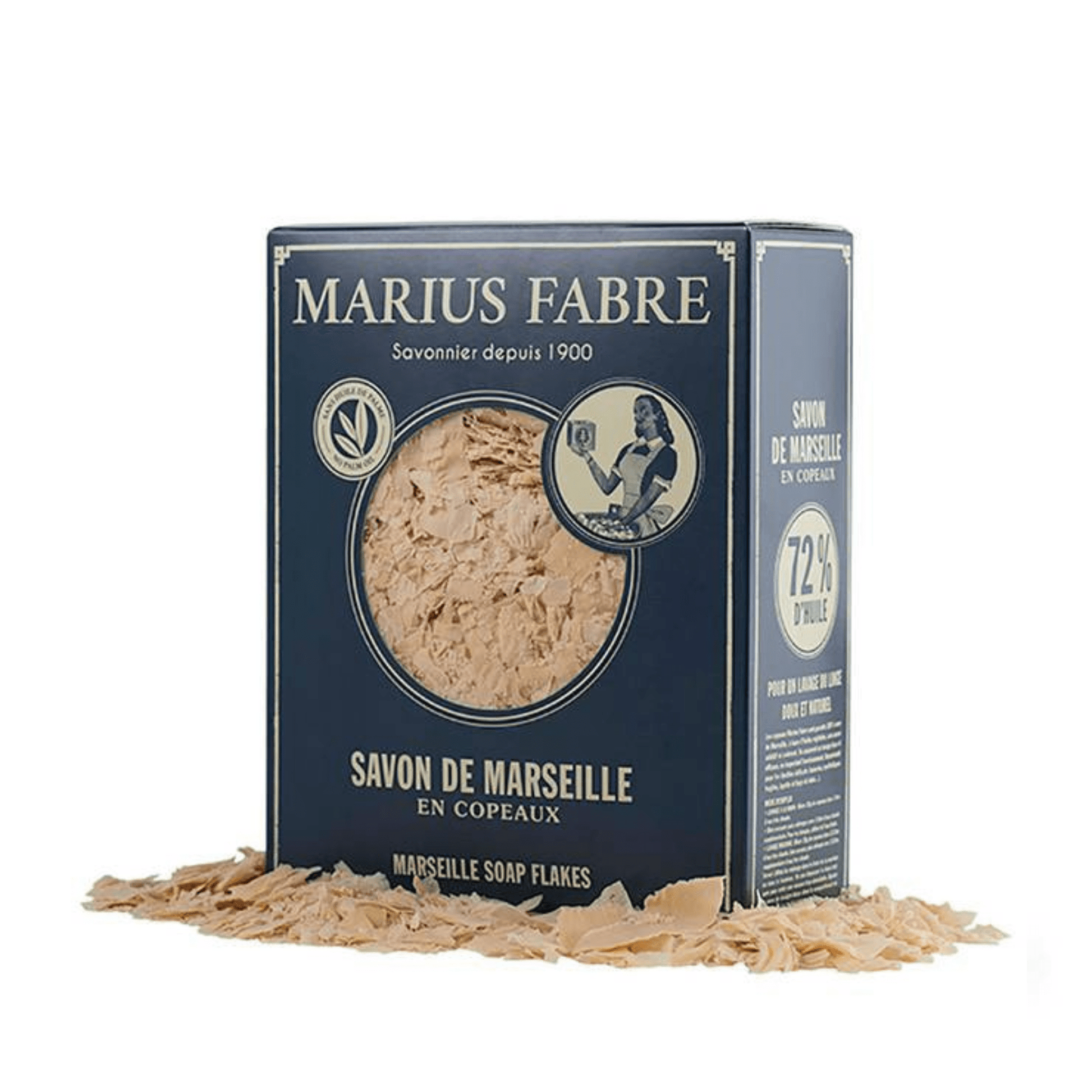 Primary Image of White Marseille Laundry Soap Flakes