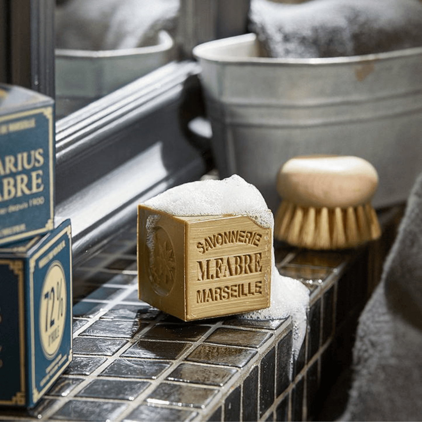 Alternate Image of Olive Oil Marseille Bar Soap Cube