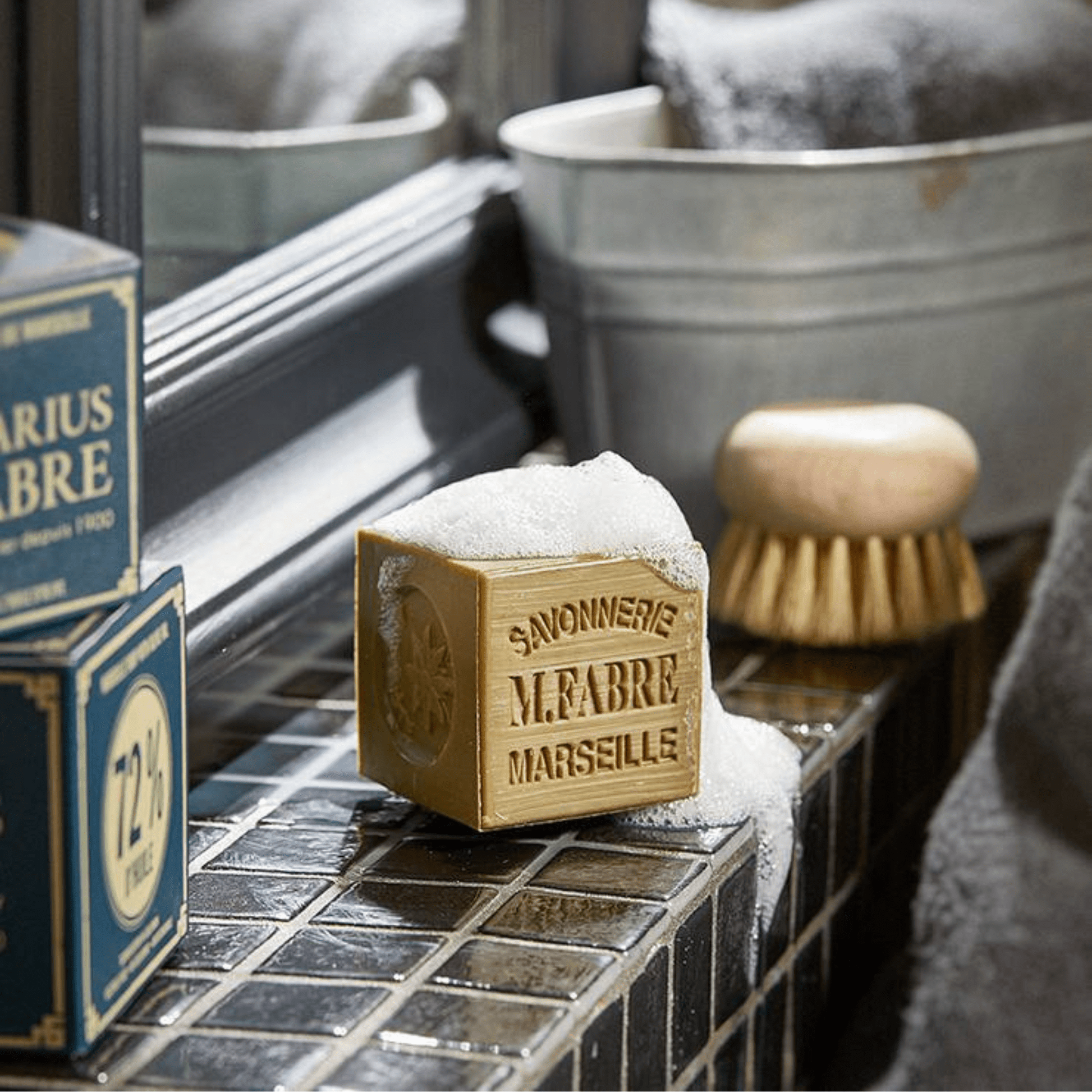 Alternate Image of Olive Oil Marseille Bar Soap Cube