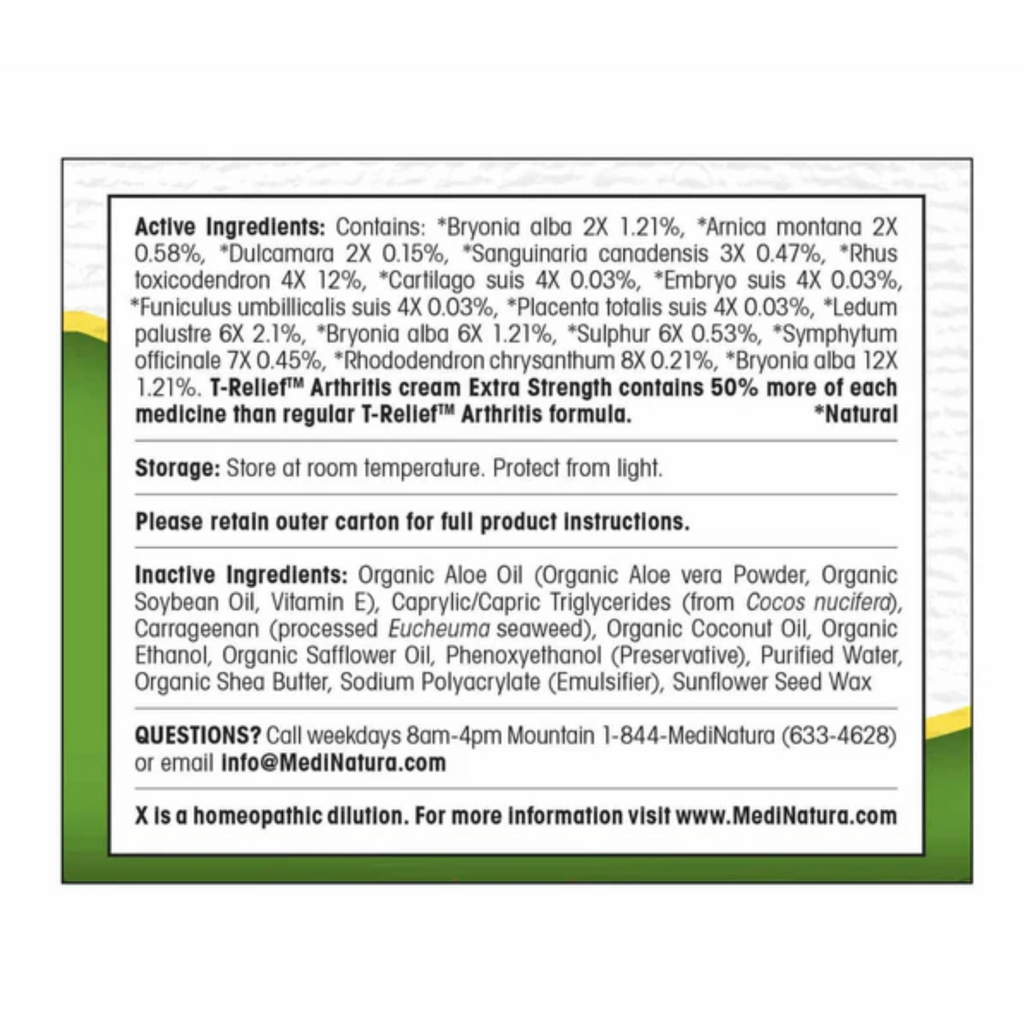 alternate image of medianatura extra strength arthritis cream