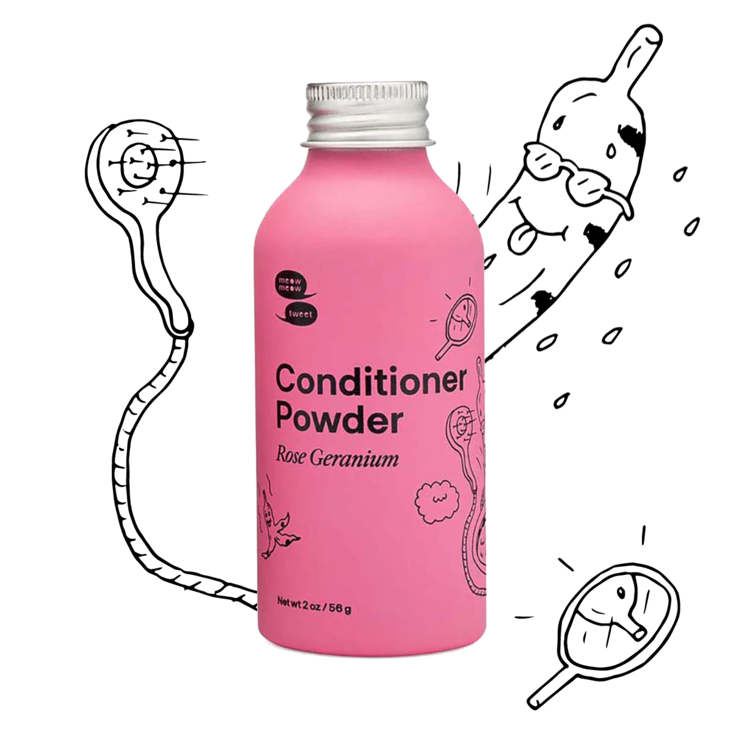 alternate image of meow meow tweet conditioner powder