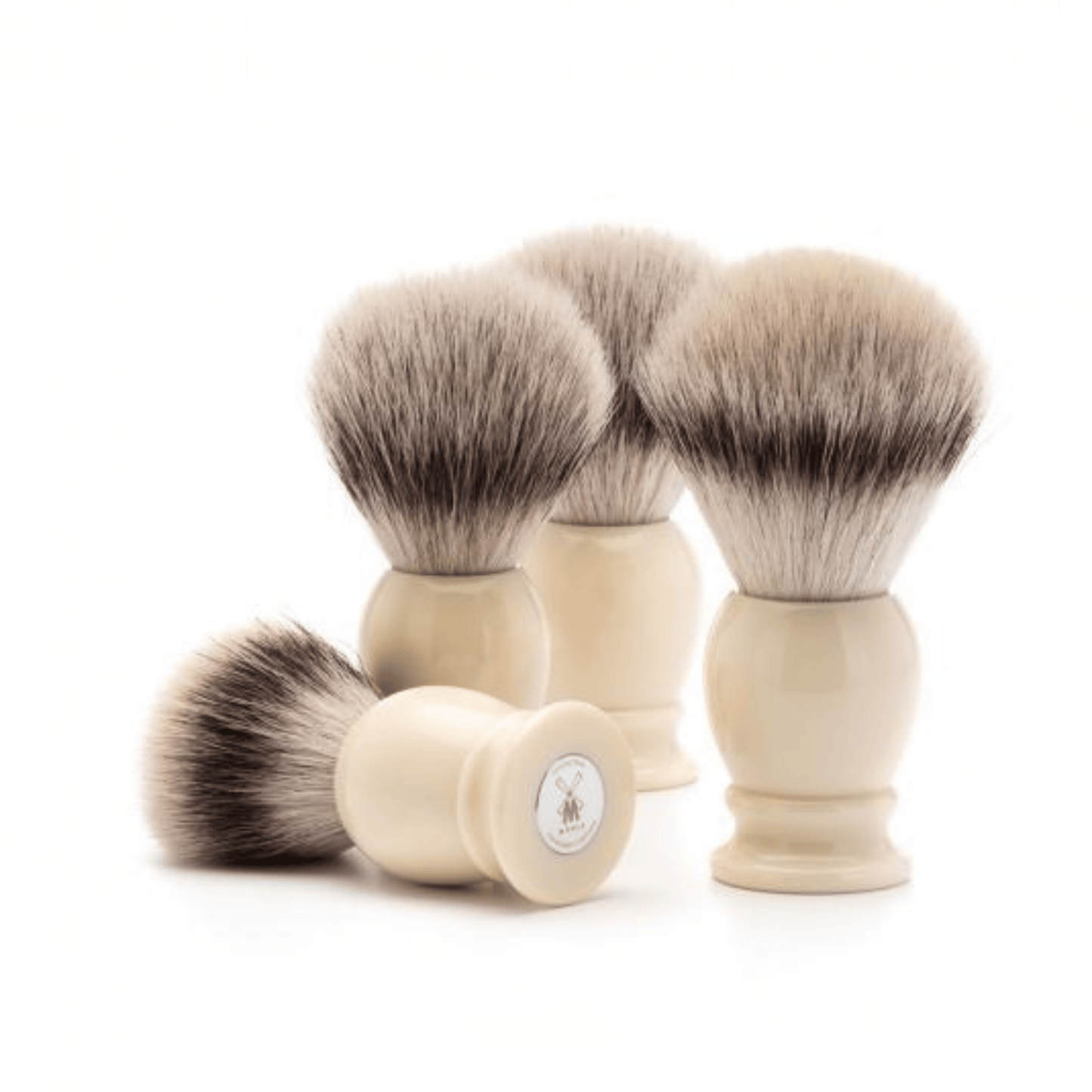 Alternate Image of Classics Imitation Ivory Medium Classic Silvertip Fibre Shave Brush, ivory colored handle shave brush