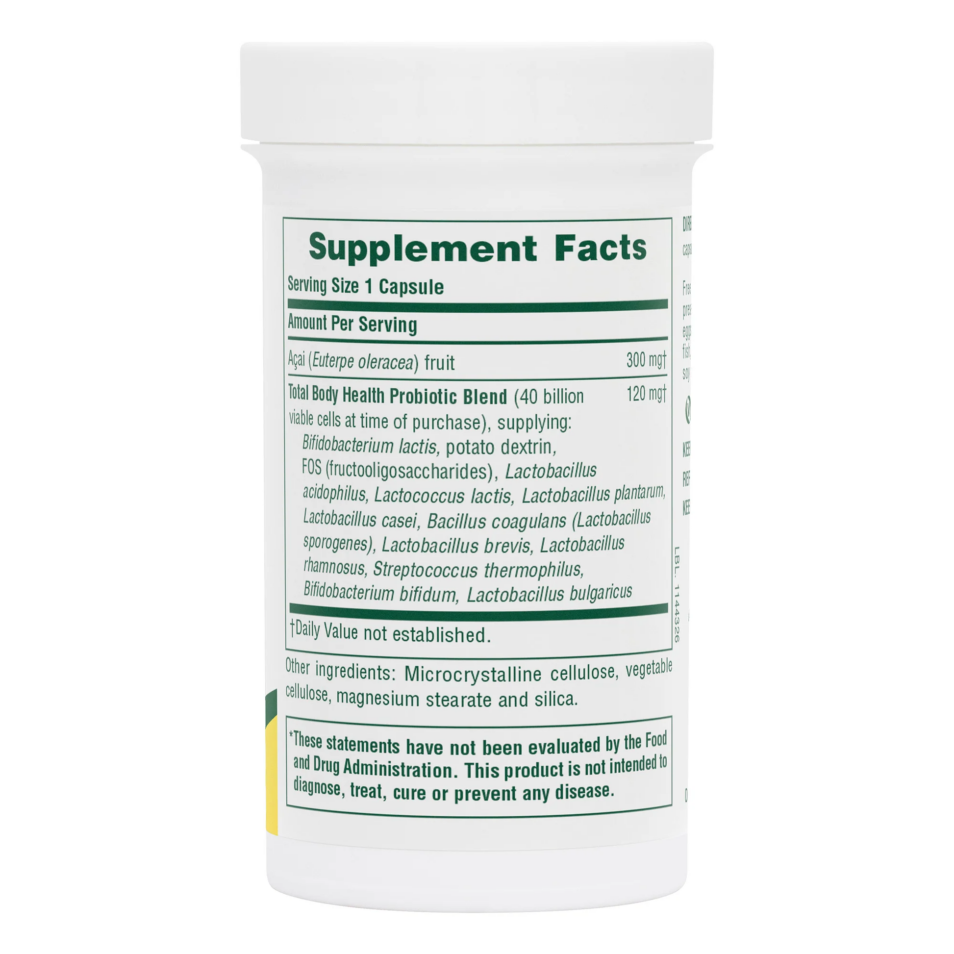 alternate image of nature's plus ultra probiotic capsules