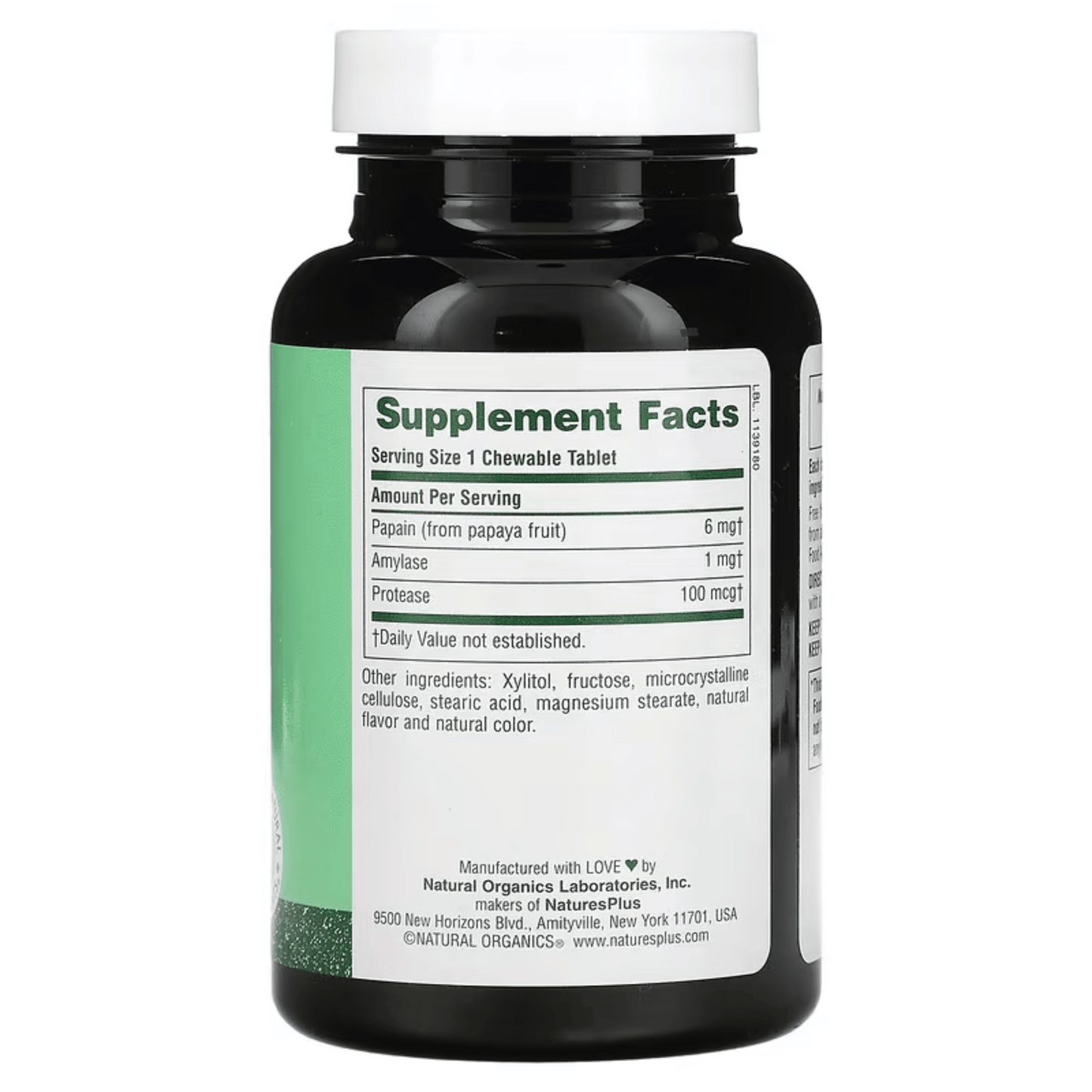Nature's Plus Chewable Papaya Enzyme Tablets (360 count) #10087711
