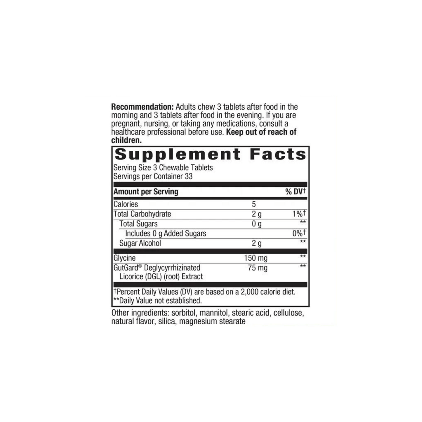 Alternate Image of DGL (Sugar-Free)
