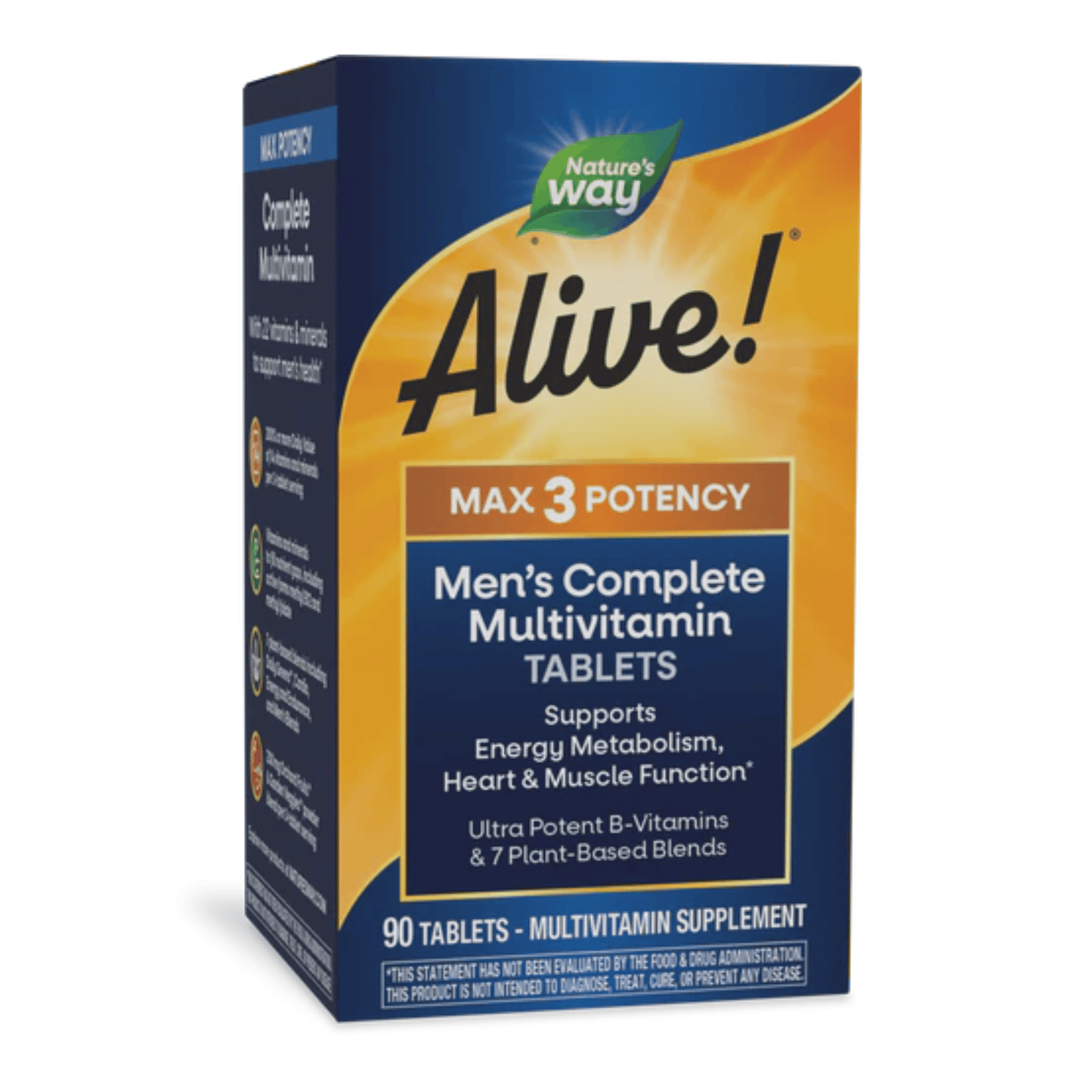Primary Image of Alive! Max3 Potency Men's Complete Multivitamin