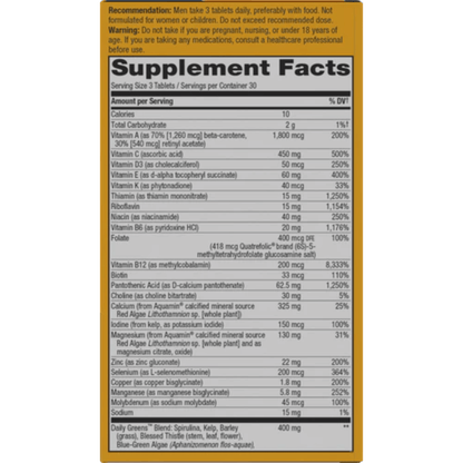Alternate Image of Alive! Max3 Potency Men's Complete Multivitamin