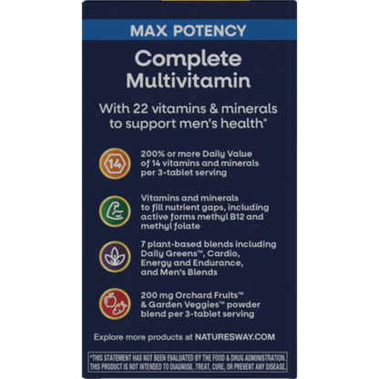 Alternate Image of Alive! Max3 Potency Men's Complete Multivitamin